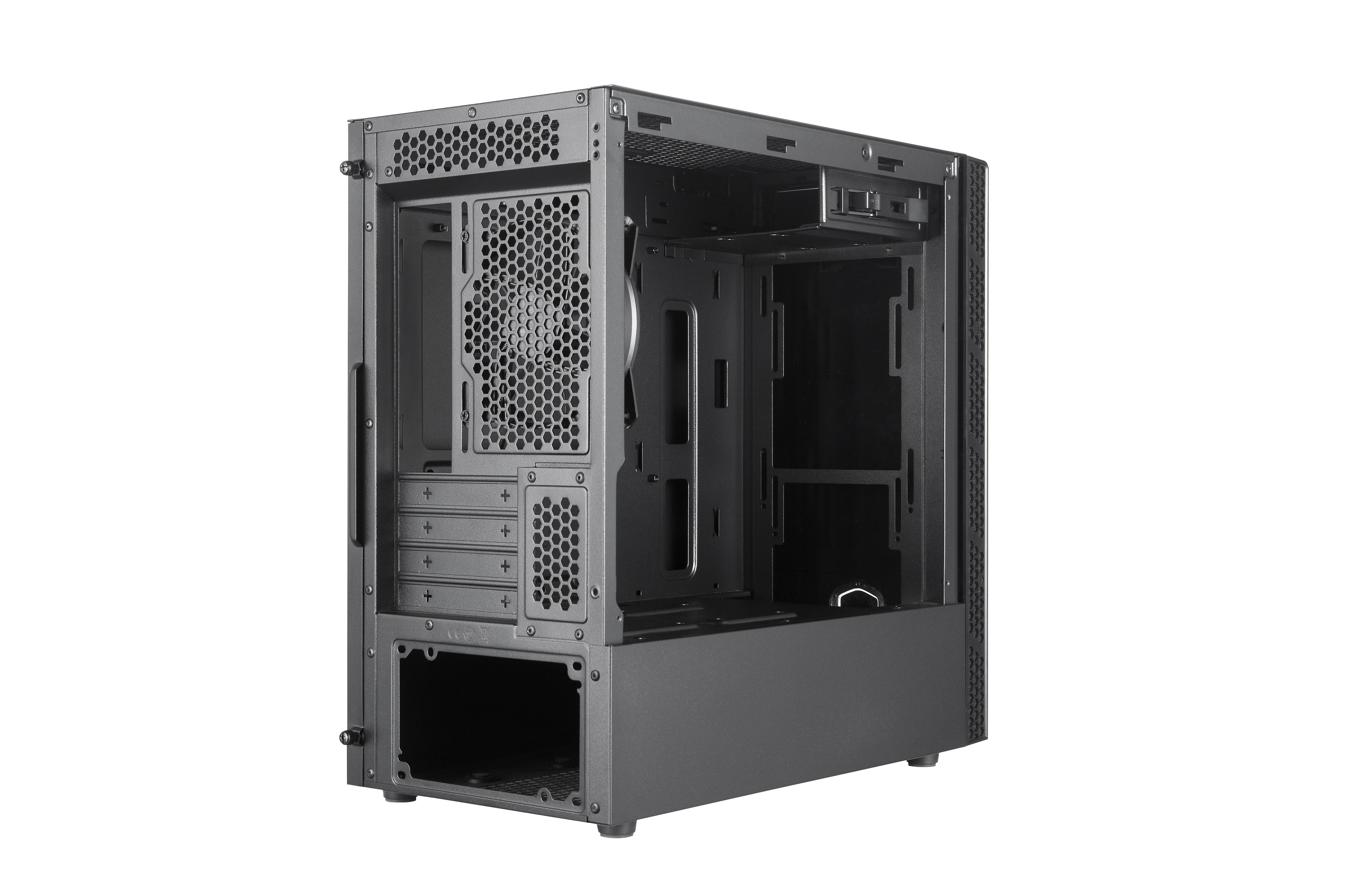 COOLER MASTER MasterBox MB400L PC-Gehäuse, Schwarz