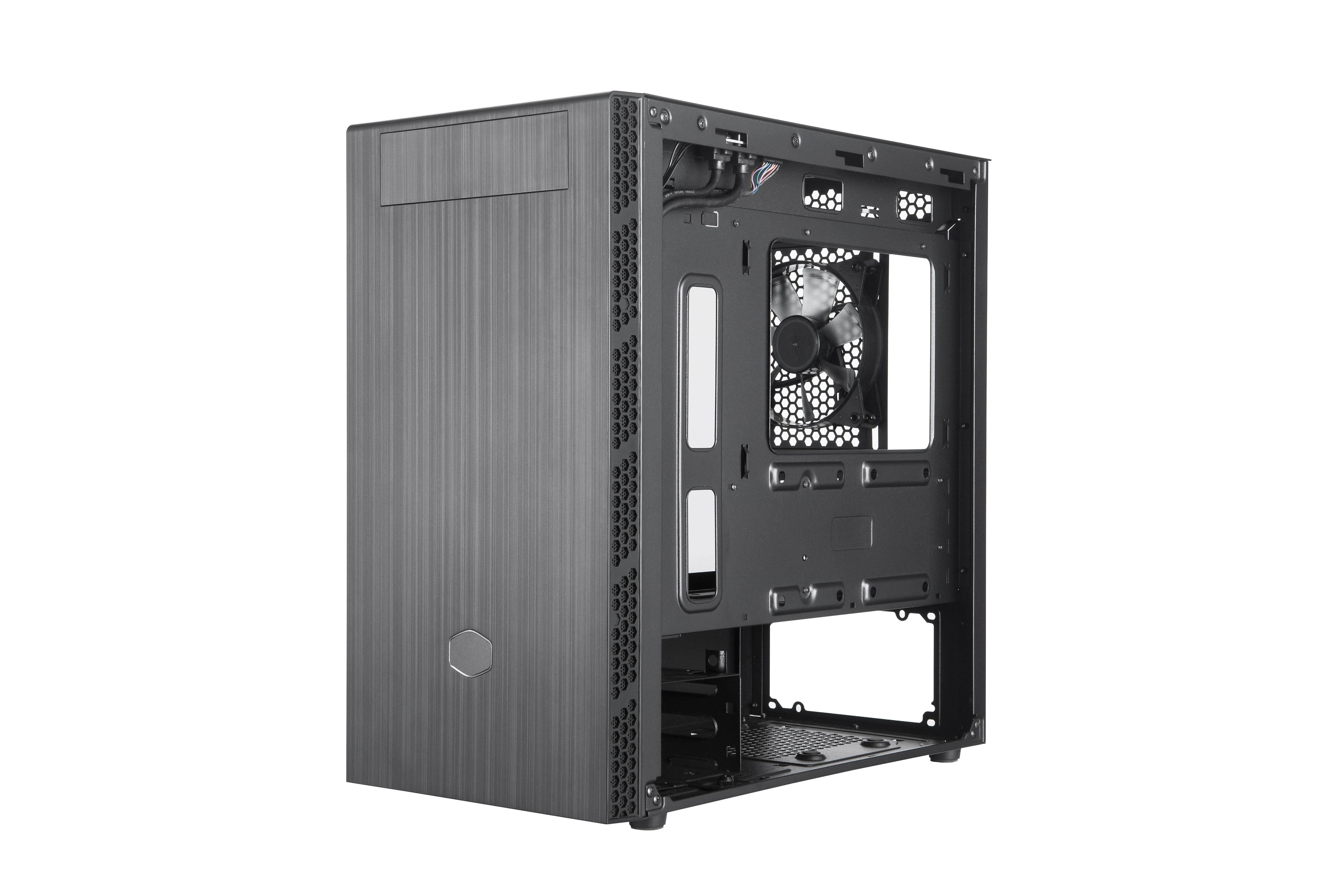 COOLER MASTER MasterBox MB400L PC-Gehäuse, Schwarz