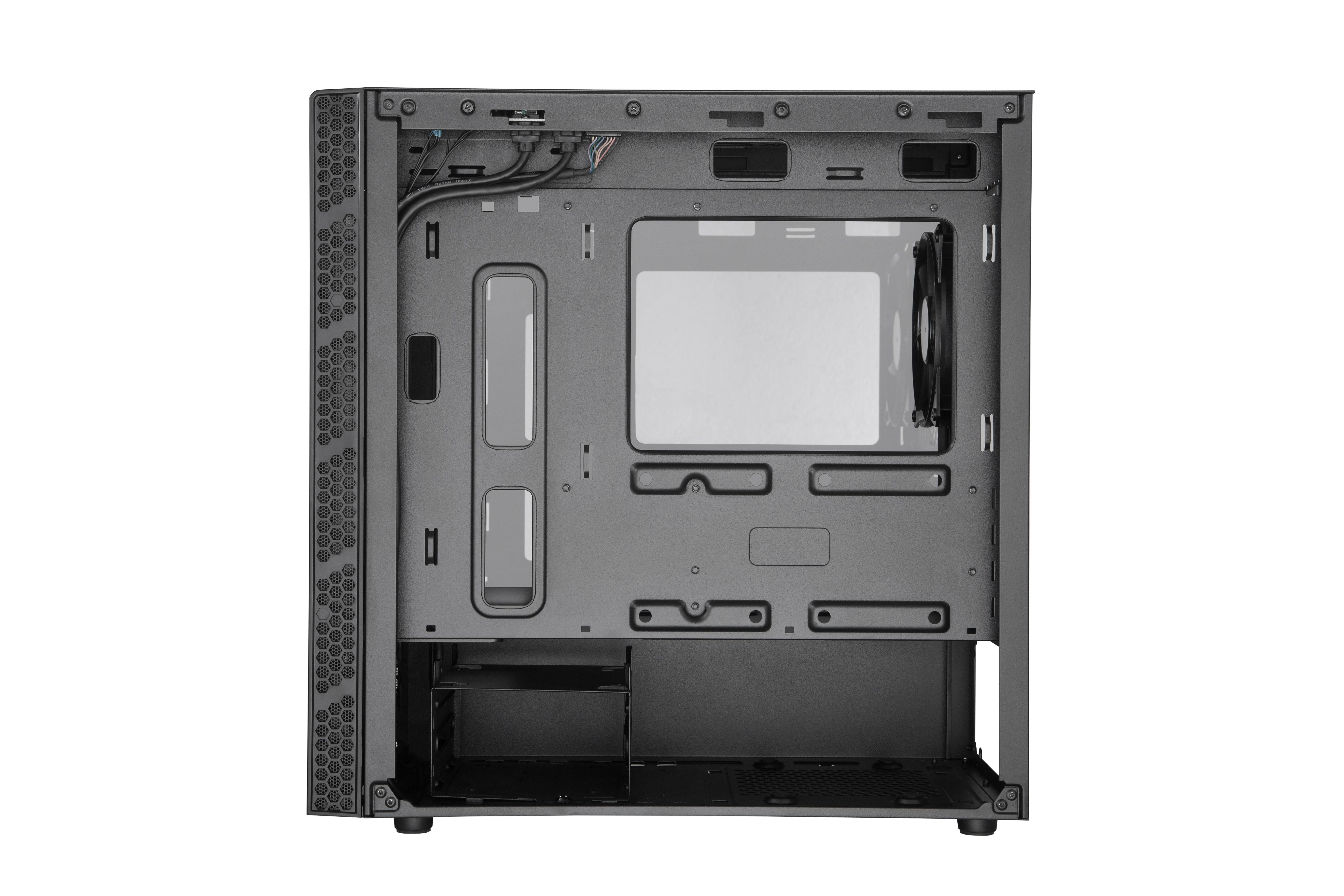 COOLER MASTER MasterBox MB400L PC-Gehäuse, Schwarz