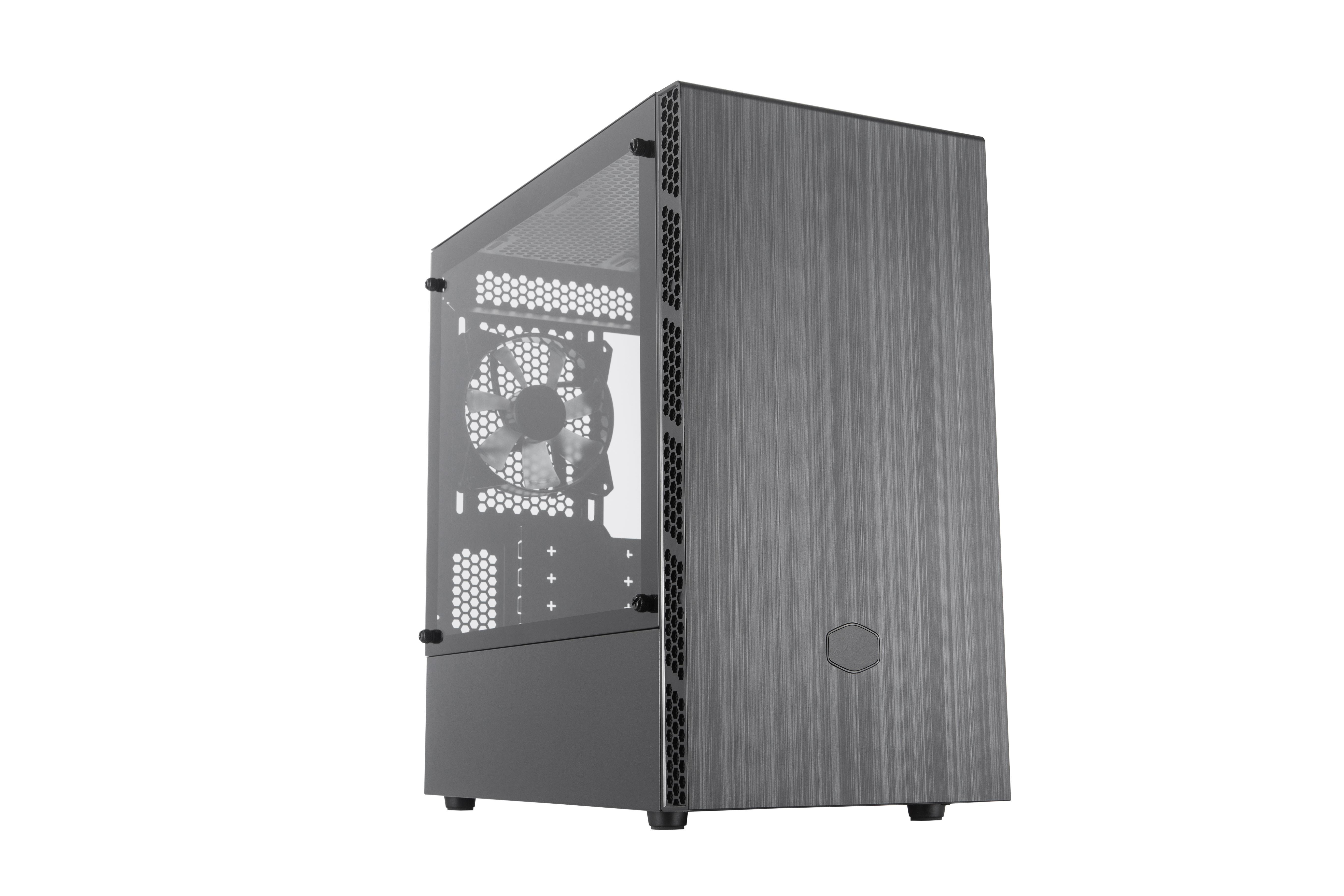COOLER MASTER MasterBox MB400L PC-Gehäuse, Schwarz
