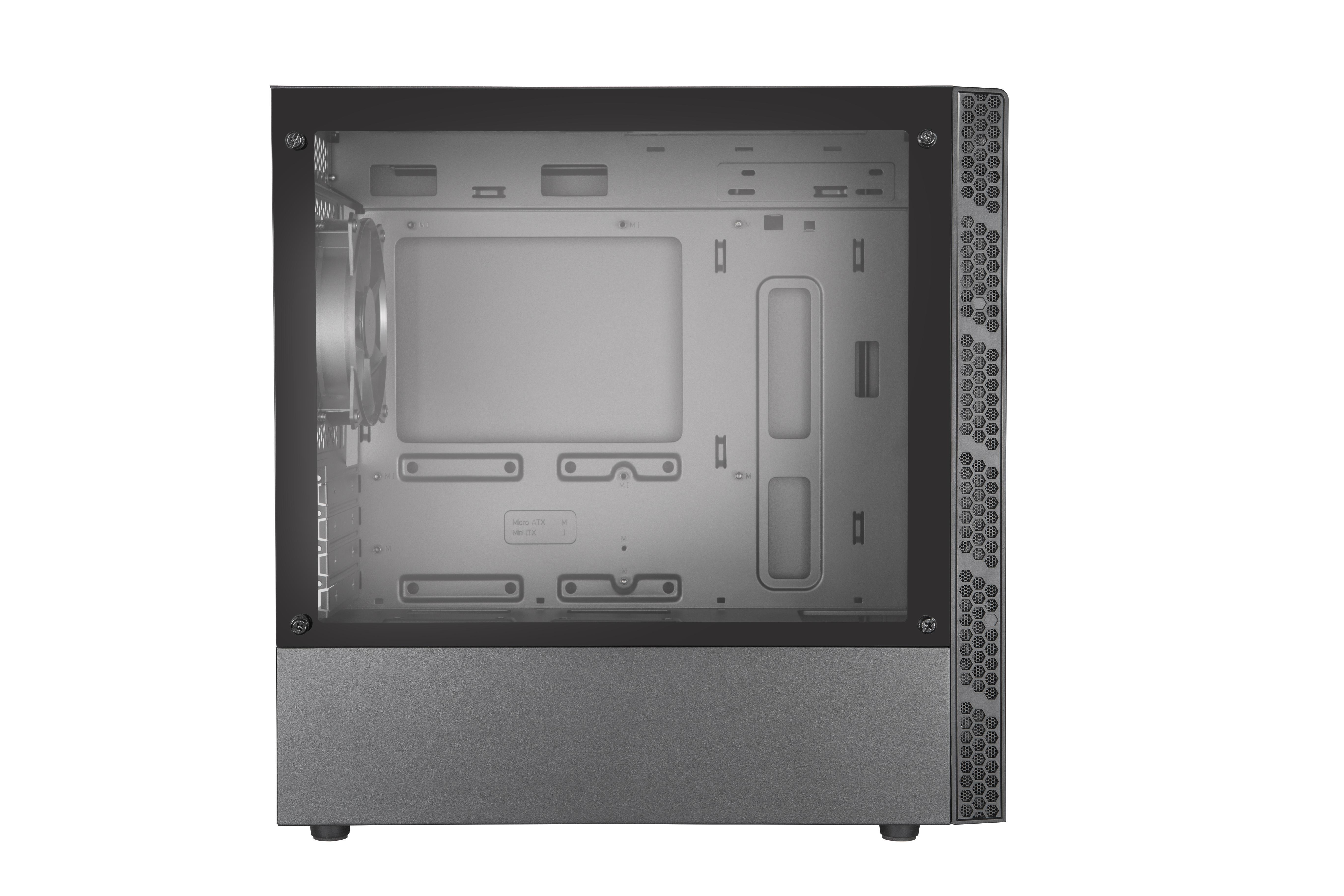 COOLER MASTER MasterBox MB400L PC-Gehäuse, Schwarz