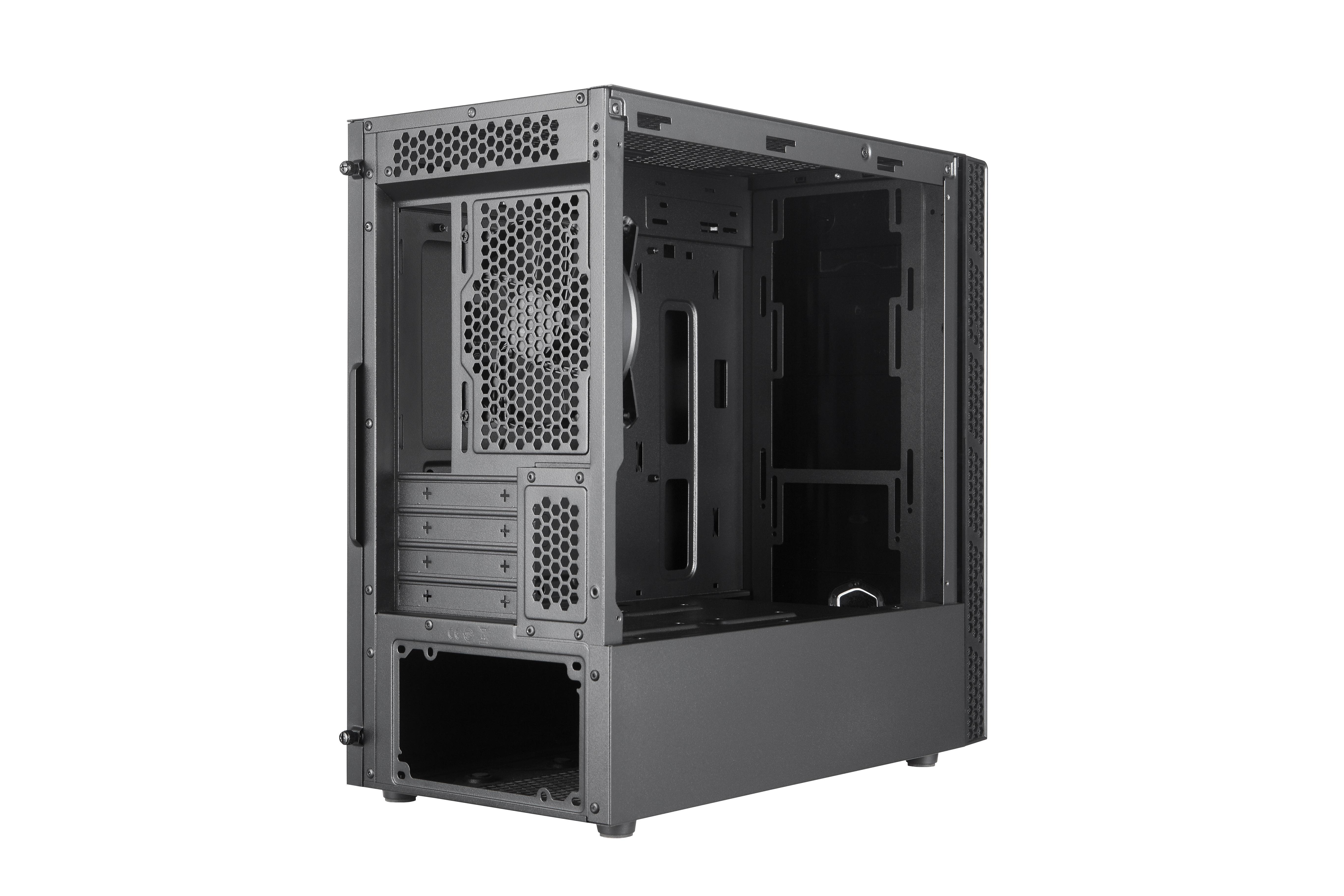 COOLER MASTER MasterBox MB400L PC-Gehäuse, Schwarz