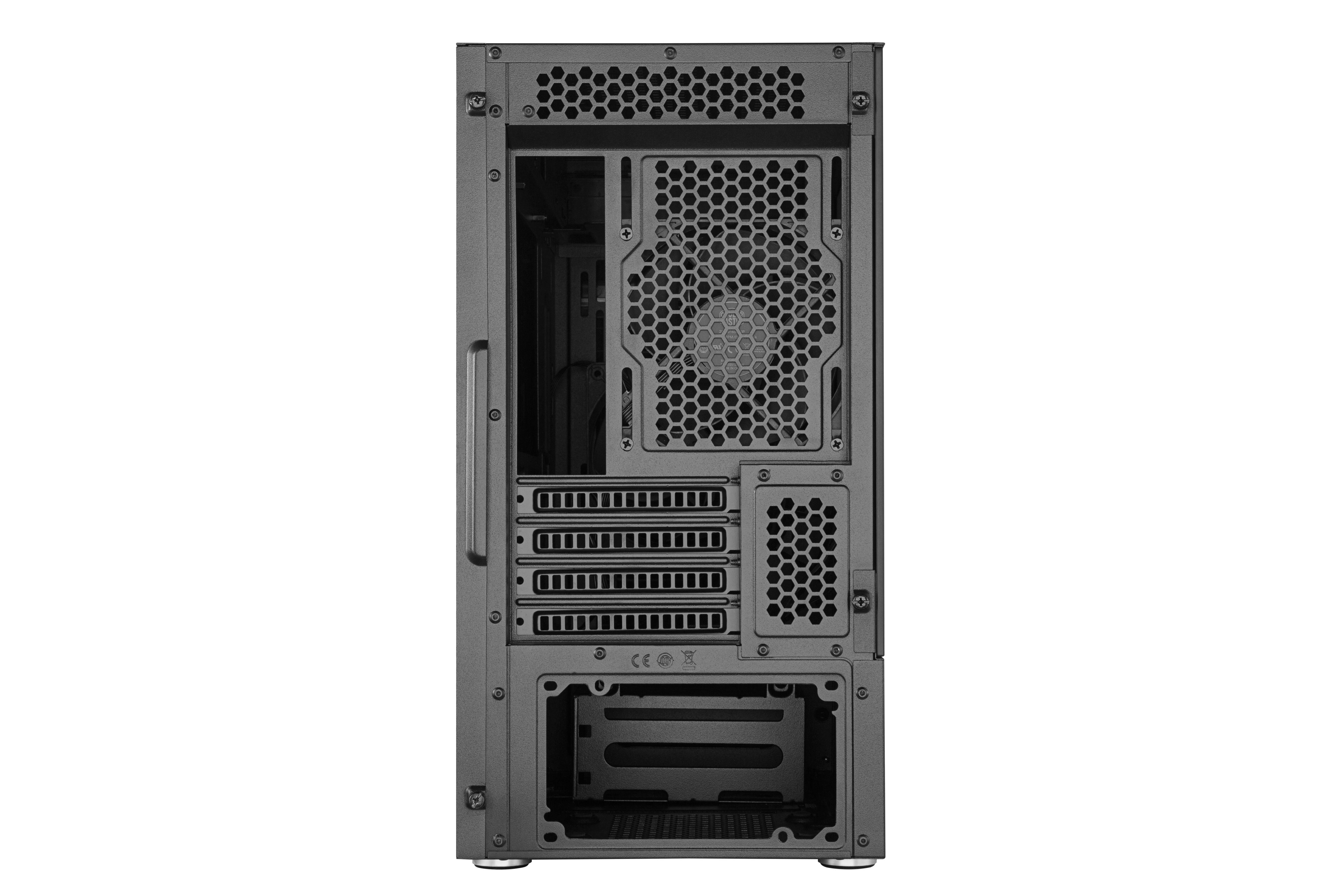 COOLER MASTER The Silencio S400 PC-Gehäuse, Schwarz