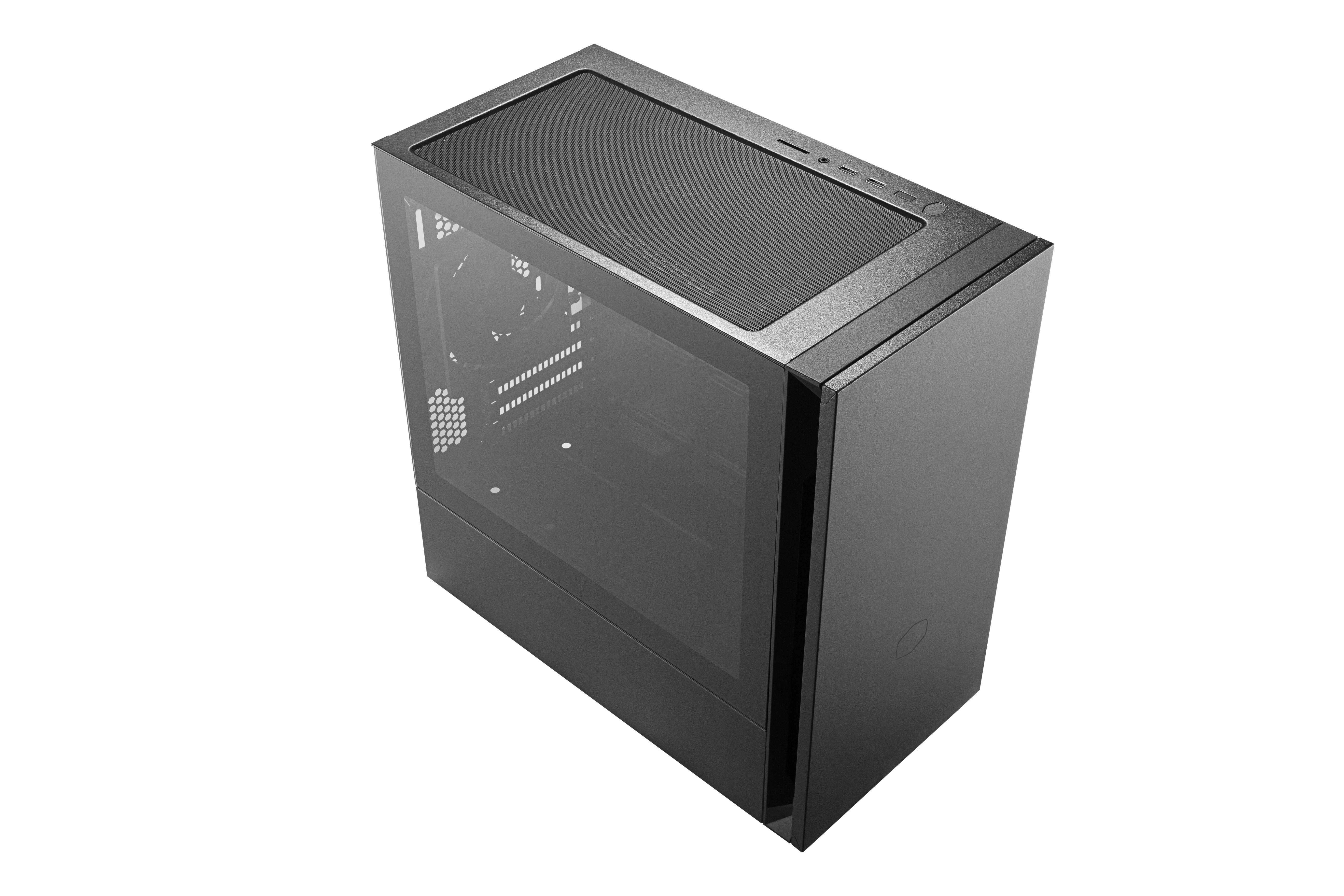 COOLER MASTER The Silencio S400 PC-Gehäuse, Schwarz