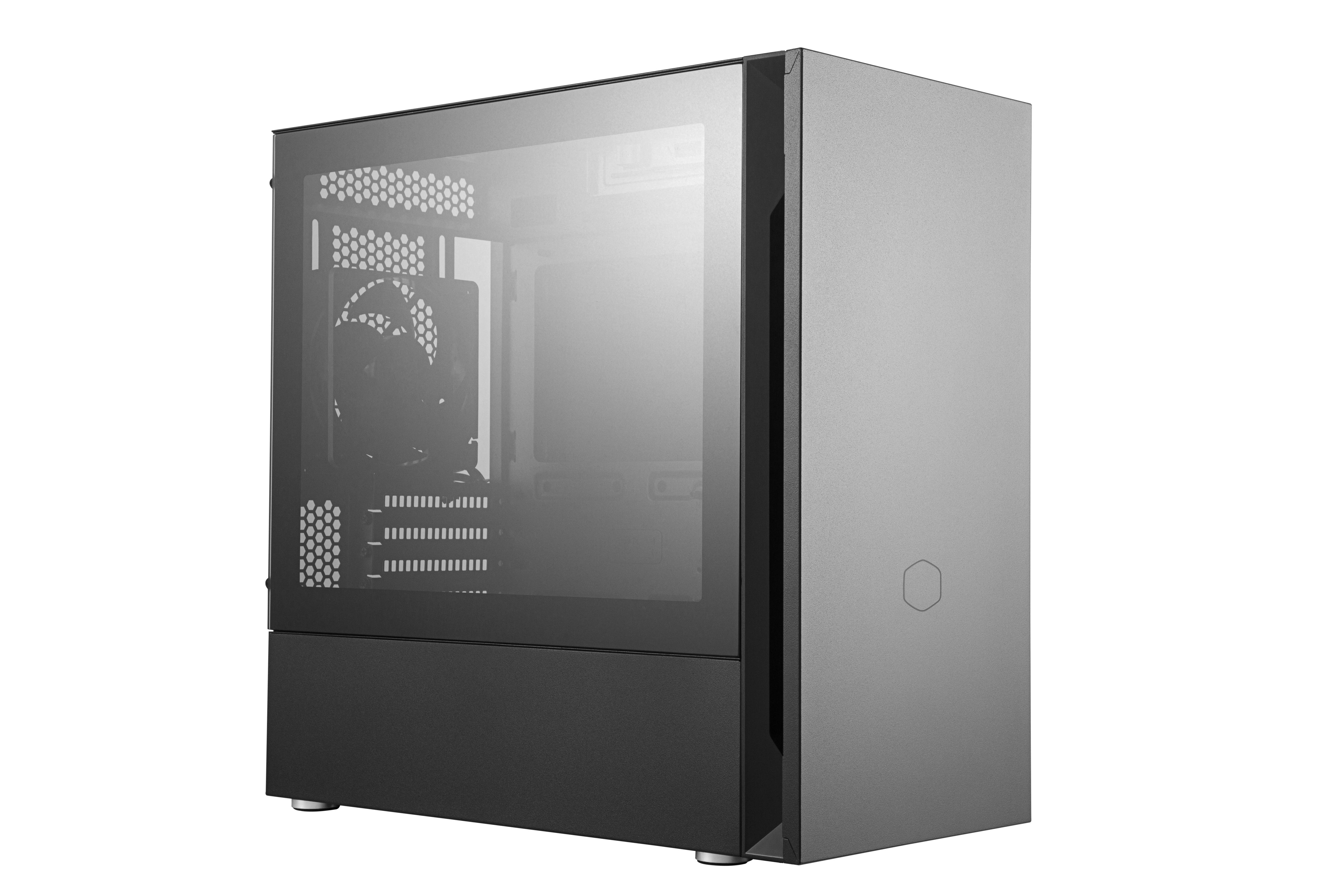 COOLER MASTER The Silencio S400 PC-Gehäuse, Schwarz