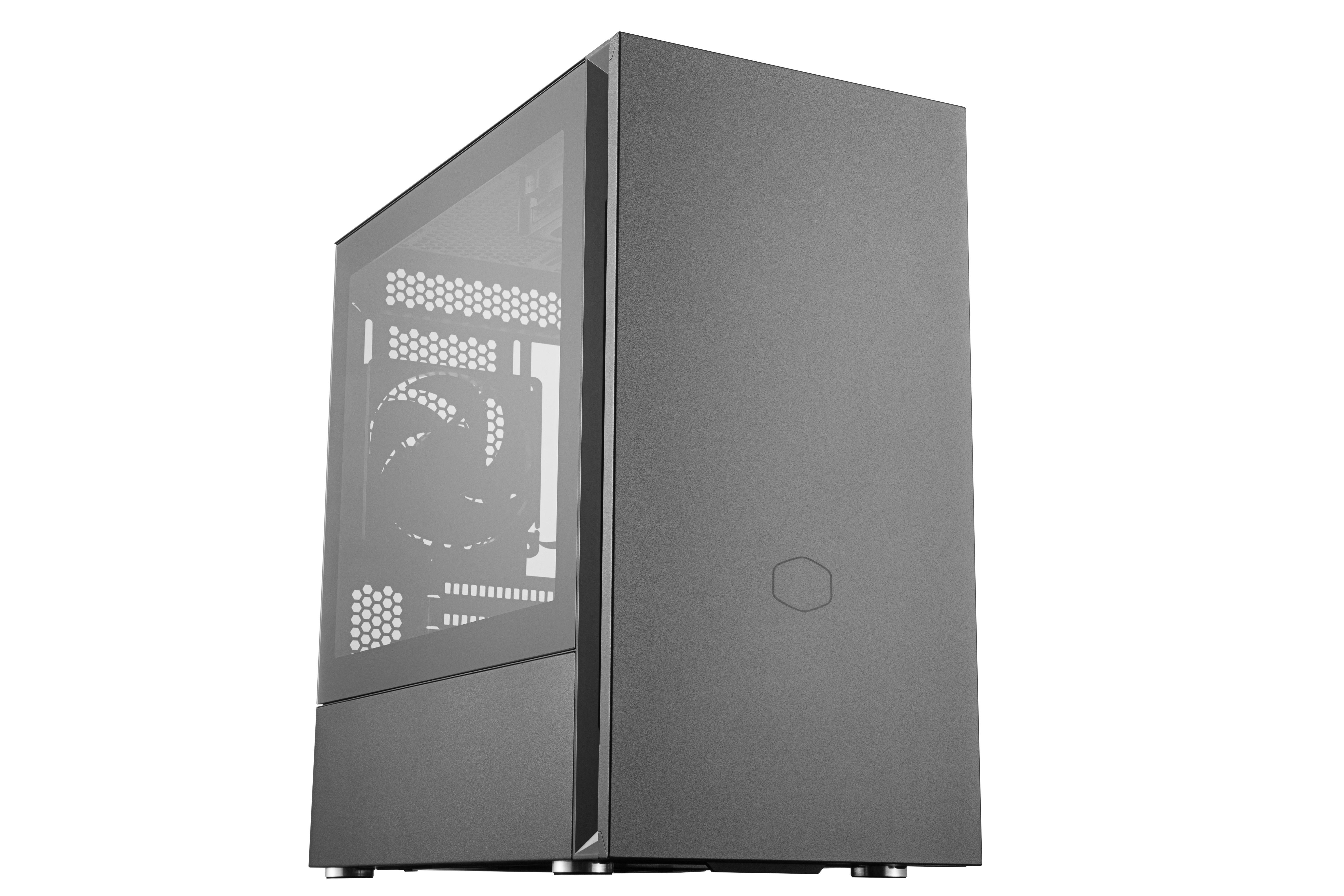 COOLER MASTER The Silencio S400 PC-Gehäuse, Schwarz