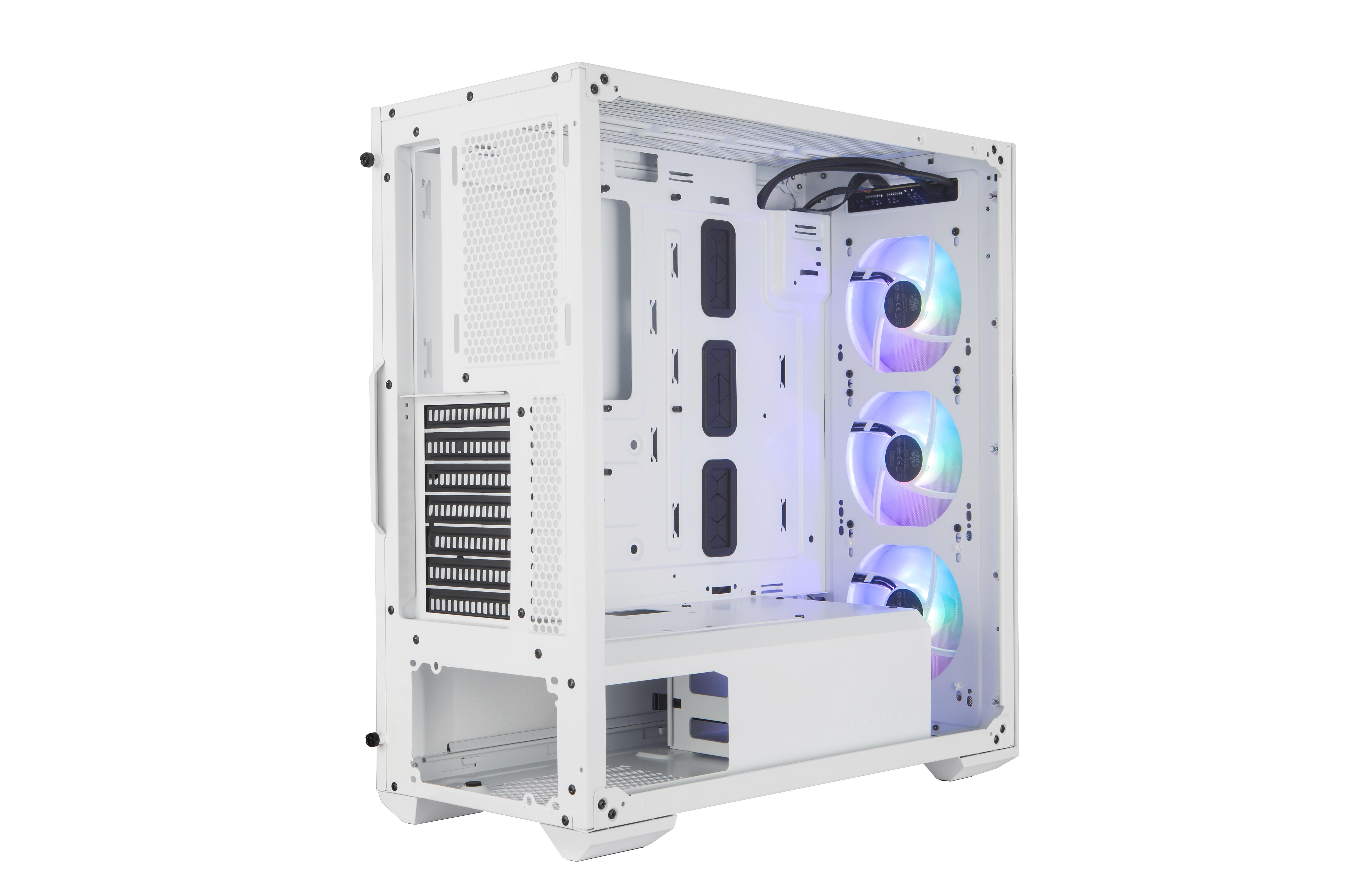 COOLER MASTER MasterBox TD500 PC-Gehäuse, Weiß