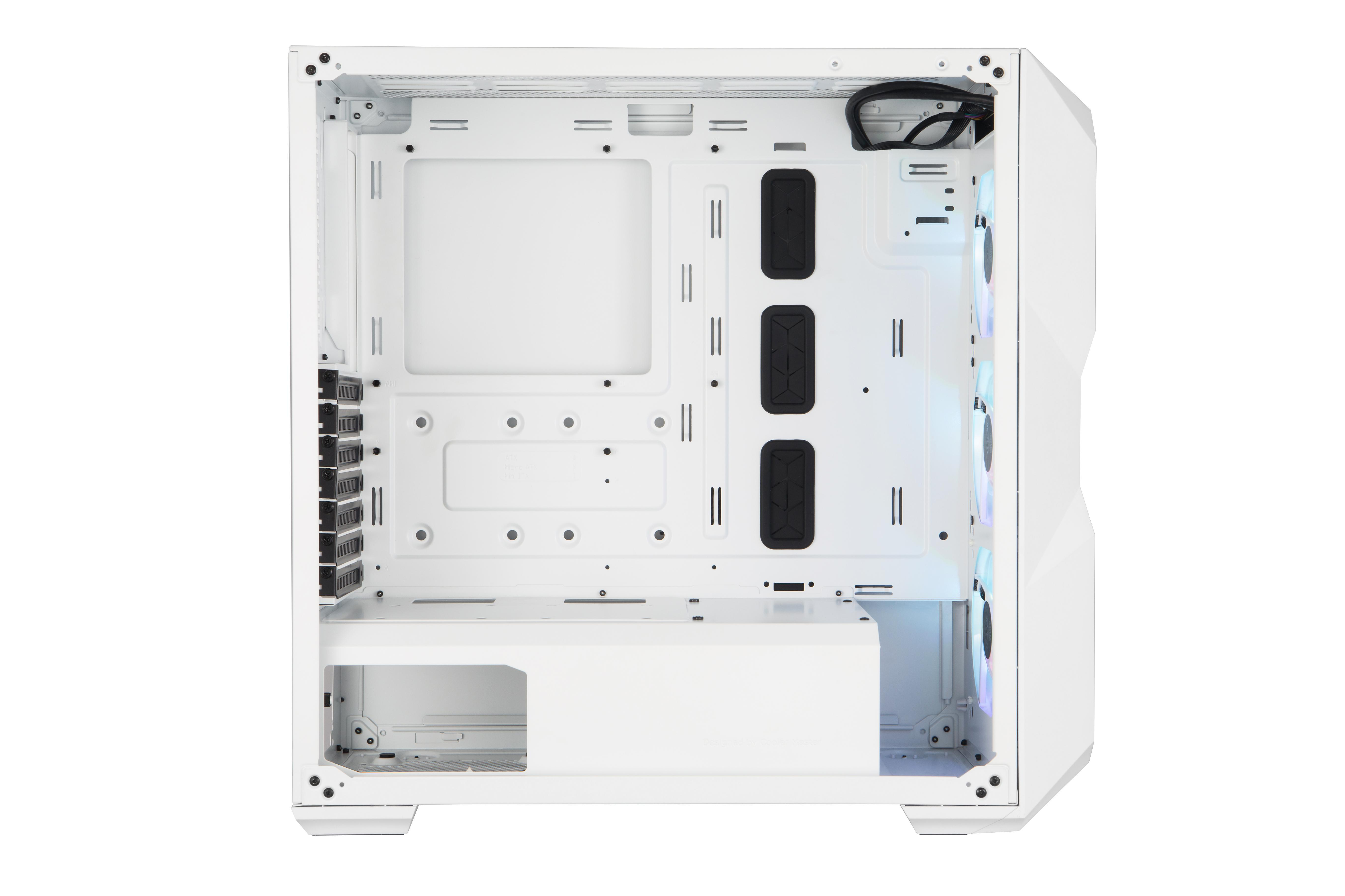 COOLER MASTER MasterBox TD500 PC-Gehäuse, Weiß