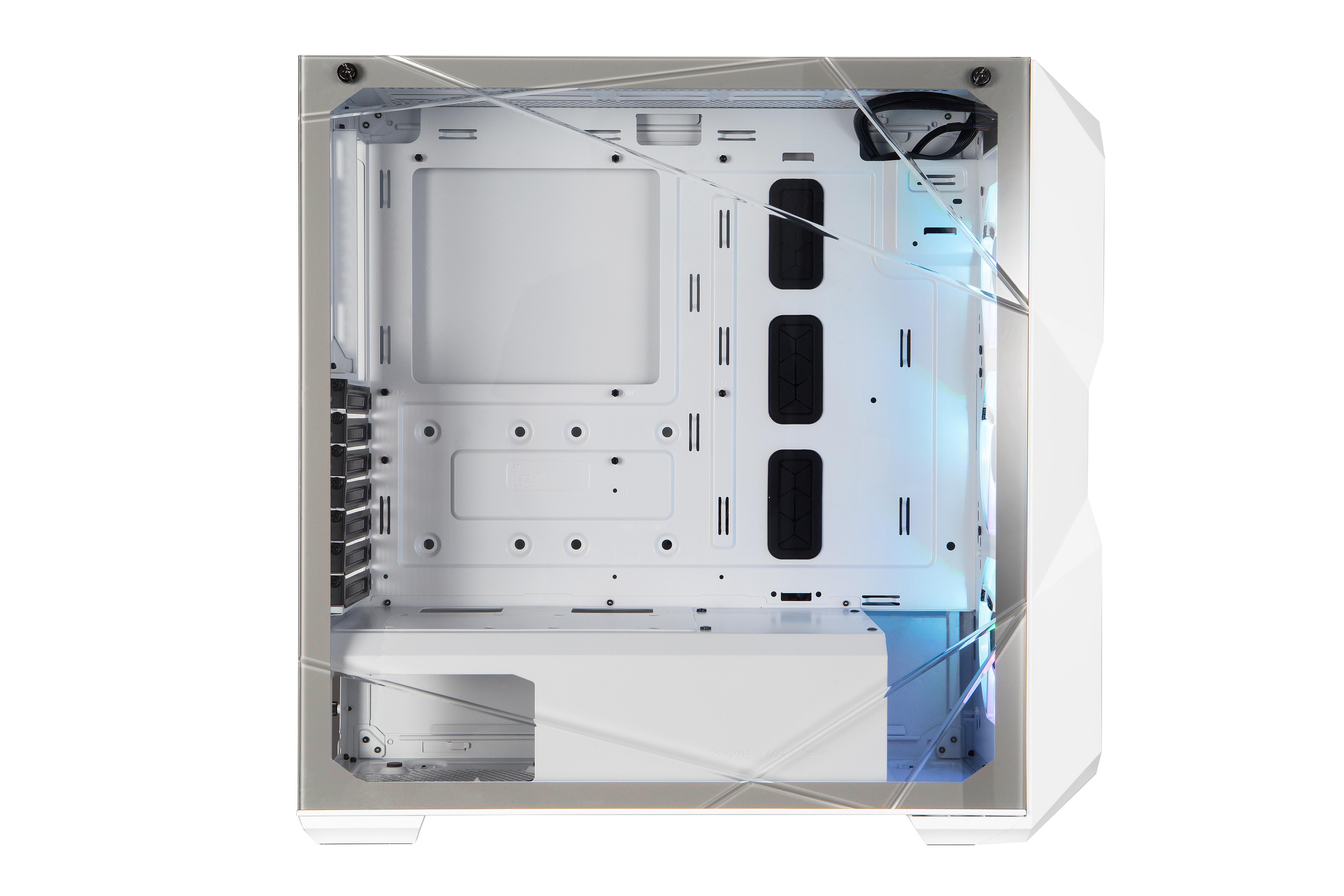 COOLER MASTER MasterBox TD500 PC-Gehäuse, Weiß