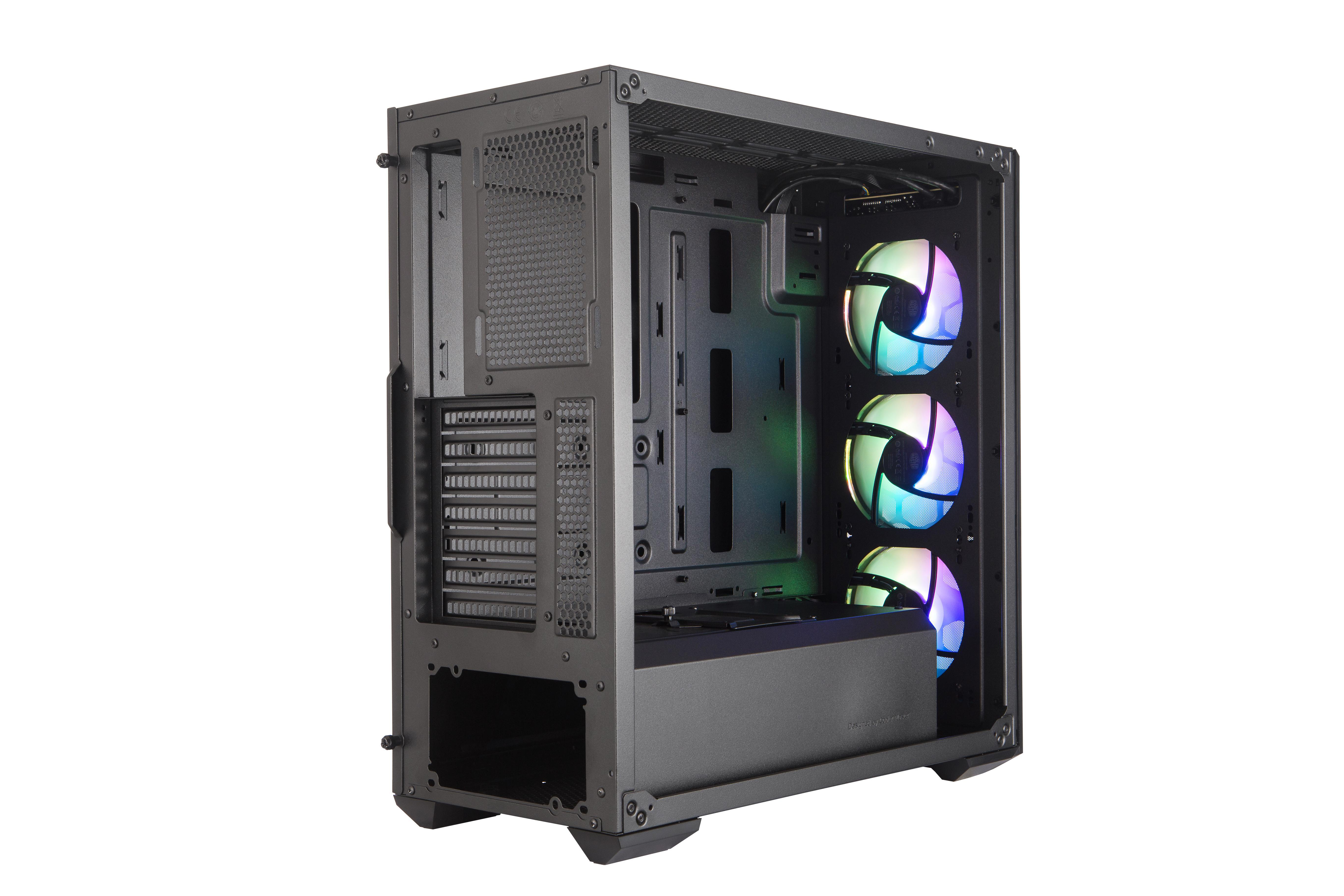COOLER MASTER MasterBox MB511 PC-Gehäuse, Schwarz