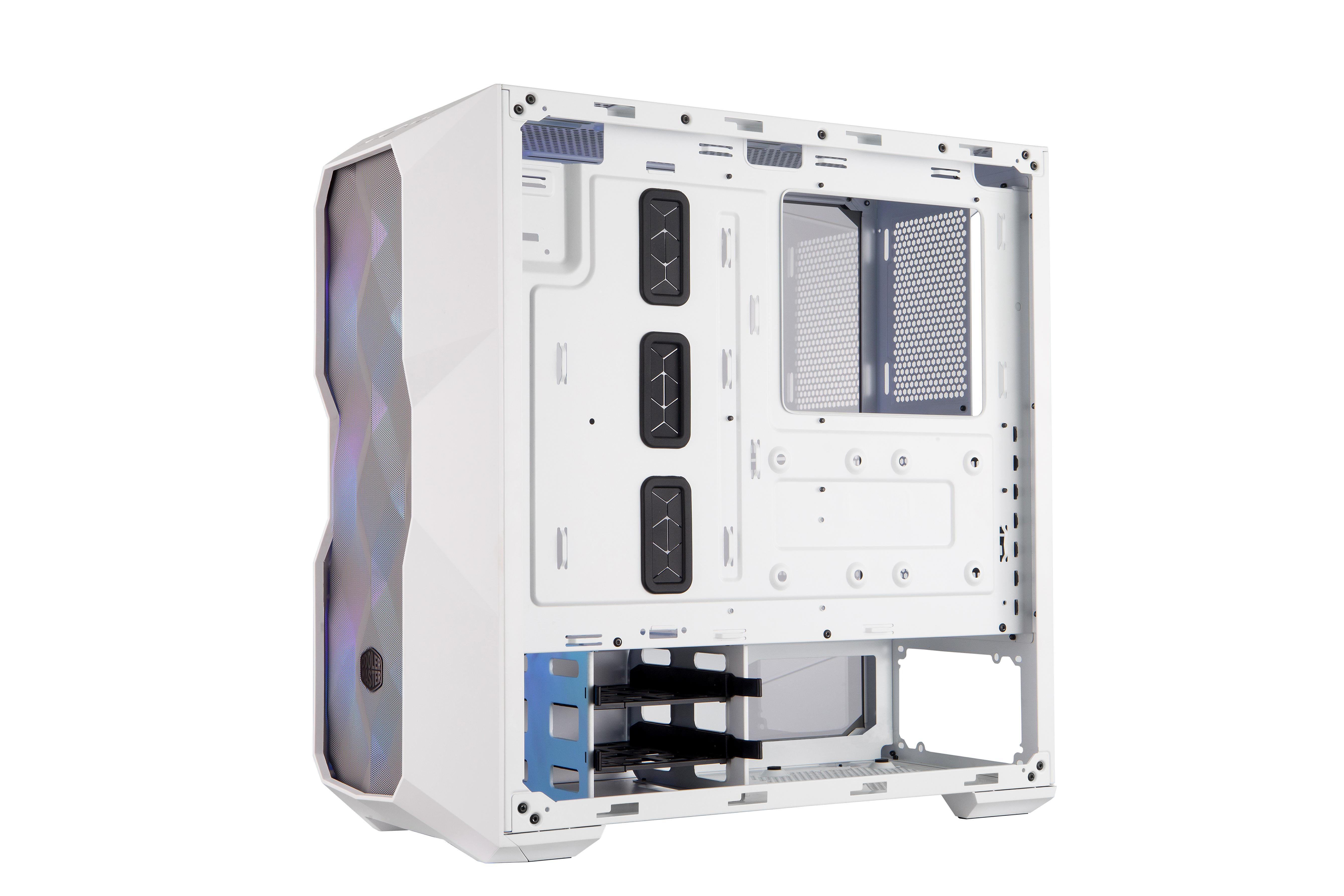 COOLER MASTER MasterBox TD500 PC-Gehäuse, Weiß