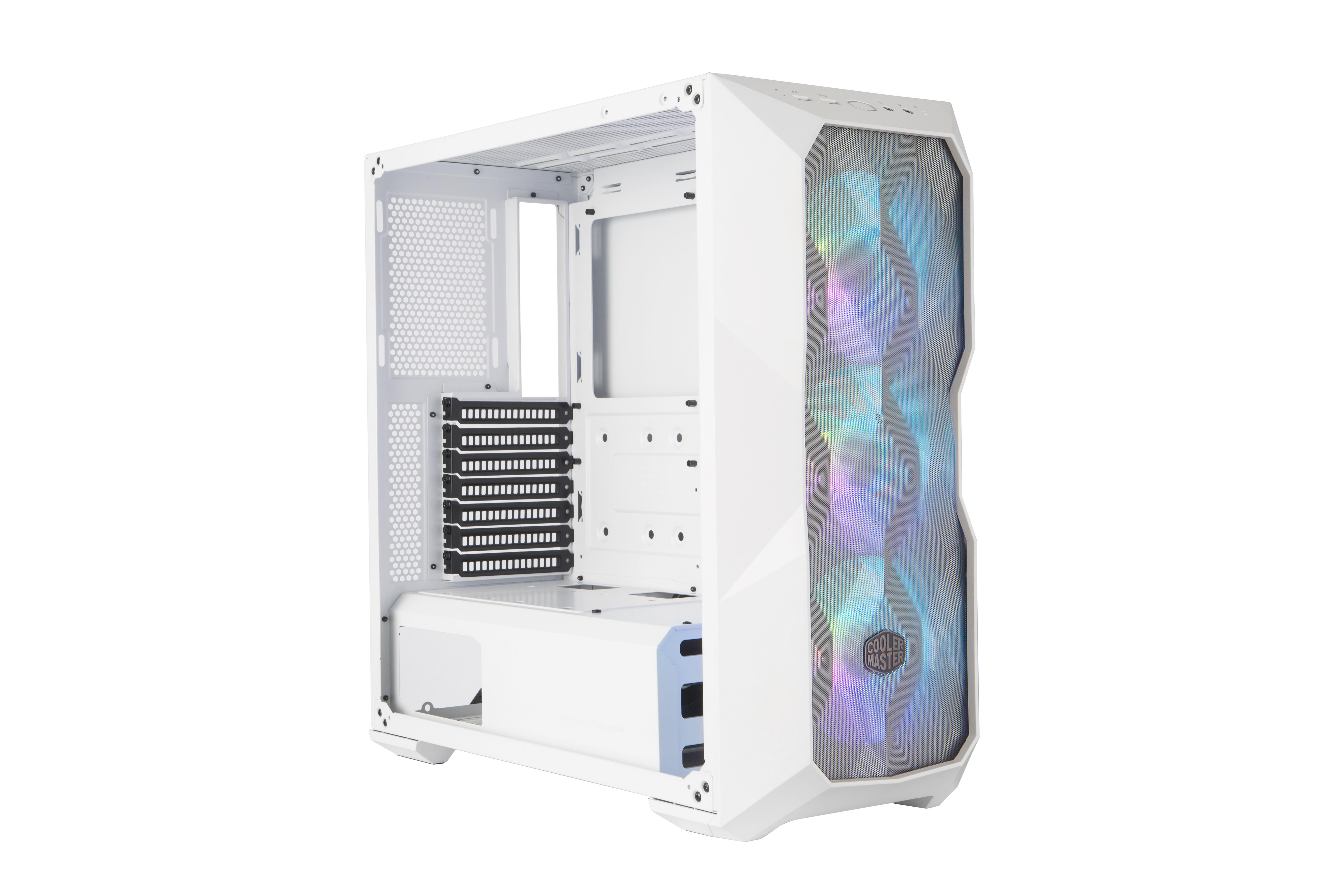 COOLER MASTER MasterBox TD500 PC-Gehäuse, Weiß