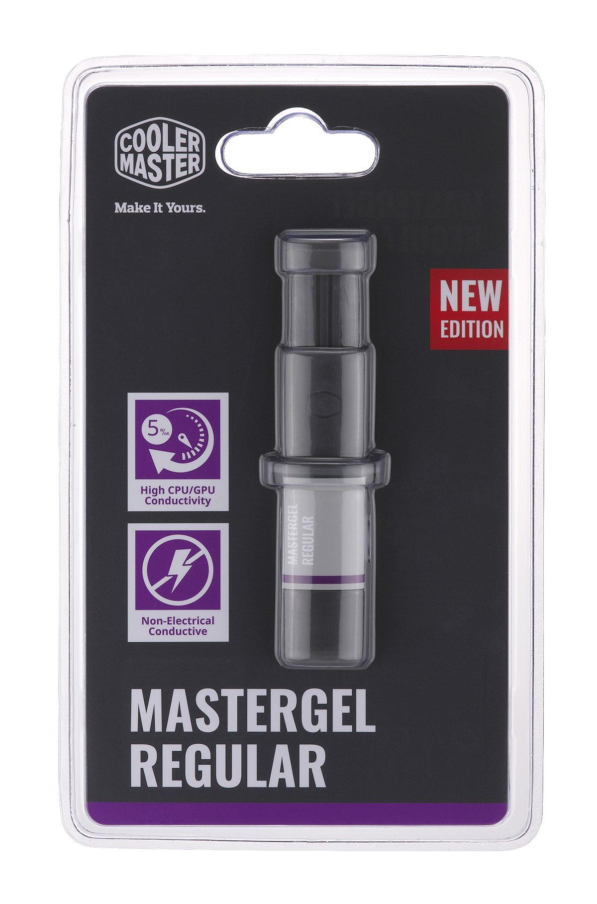 COOLER MASTER MasterGel Regular, Schwarz/Grau