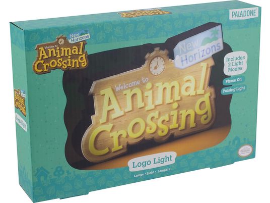 PALADONE Nintendo - Animal Crossing: New Horizons Logo - Deko-Licht (Mehrfarbig)