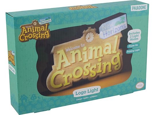 PALADONE Nintendo - Animal Crossing: New Horizons Logo - Lampe décorative (Multicolore)