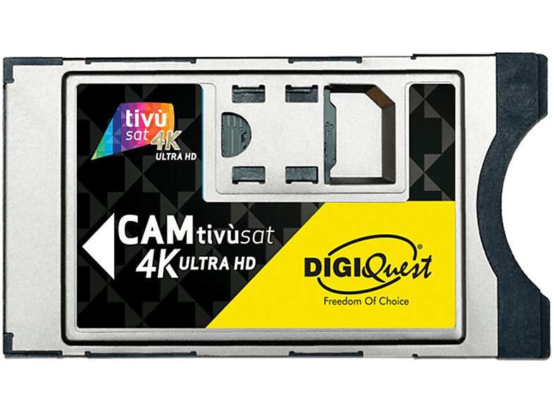 DIGIQUEST CAM TIVÙSAT 4K ULTRA HD