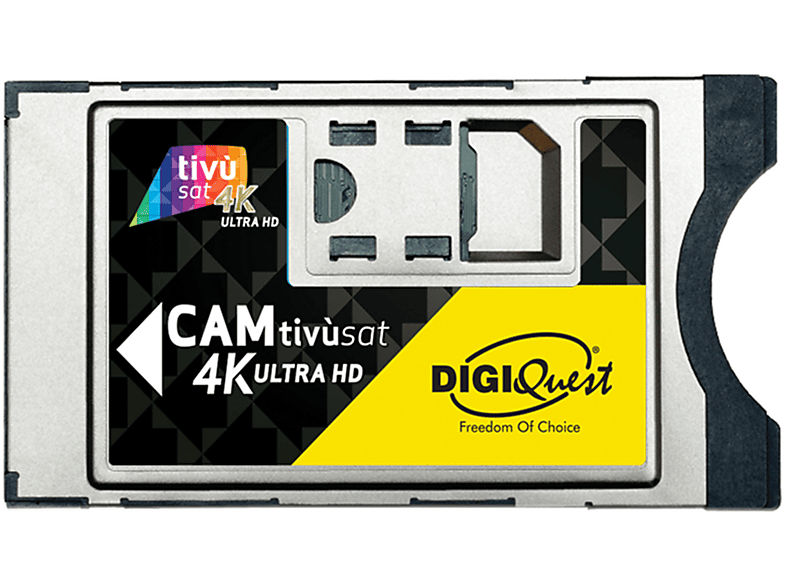 Basta problemi di ricezione del digitale terreste, risolvi con una CAM 4k  TivùSAT 