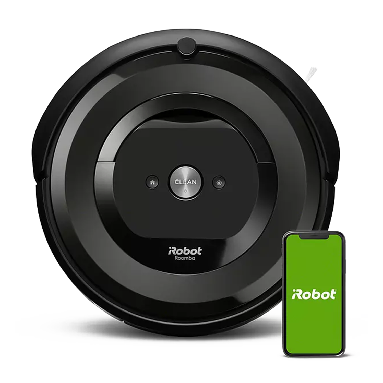 Aspirador Roomba E5 irobot robotizada 06 sin bolsa alrededor alfombra suelo duro laminado vegetal e5158 negro 90 min 0.6 2 1