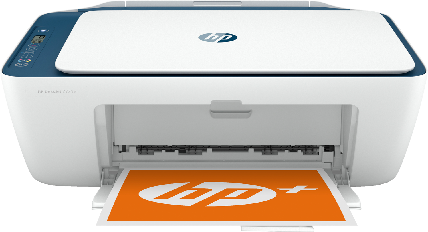 HP  Deskjet 2721e - Printen, kopiëren en scannen - Inkt - HP+ geschikt - Incl. 6 maanden Instant Ink (26K68B#629) All-in-one printer