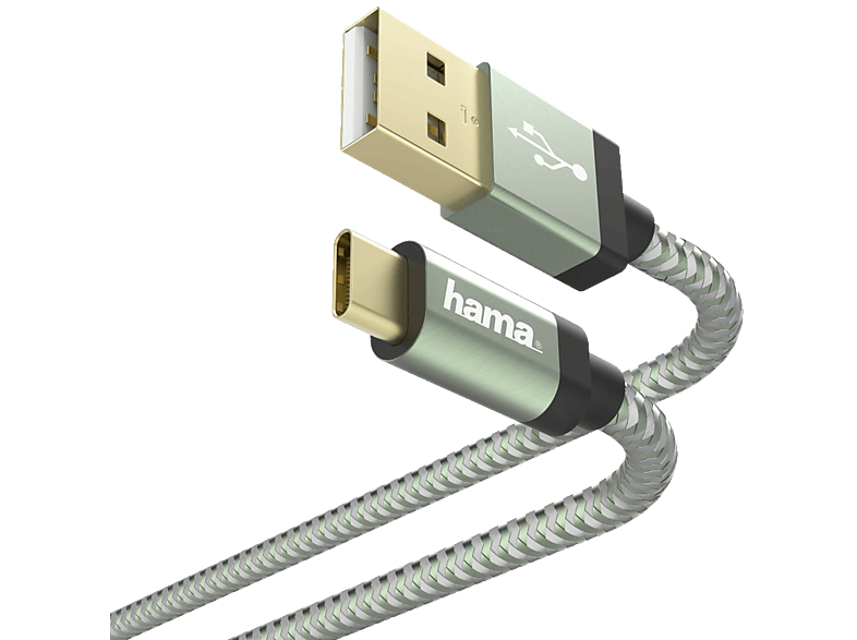 Hama 187236 Laadkabel Usb-a Naar Usb C 15m