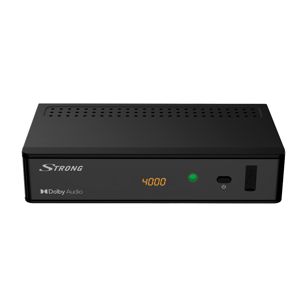 STRONG SRT DVB-T2 (HDTV, Schwarz) Receiver PVR-Funktion=optional, DVB-T2 8215 HD