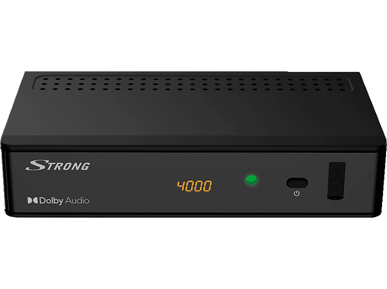 STRONG SRT 8215 DVB-T2 Receiver (HDTV, PVR-Funktion=optional, DVB-T2 HD, Schwarz)