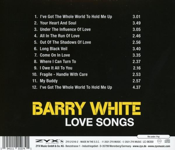 Barry White - Love Songs  - (CD)