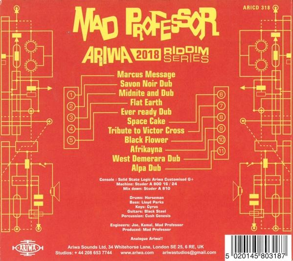 Mad Professor - Ariwa 2018 Rthym Series  - (CD)