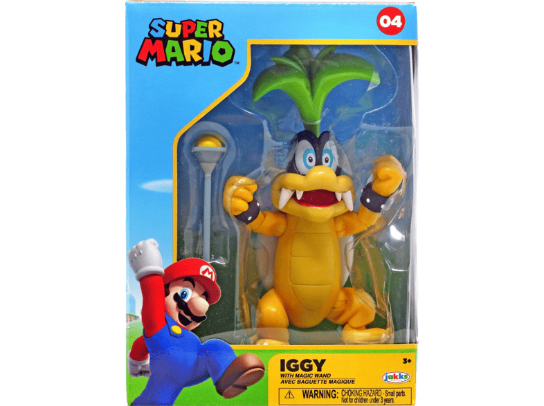Acheter JAKKS PACIFIC Super Mario : Iggy avec baguette magique Figure  collective | MediaMarkt