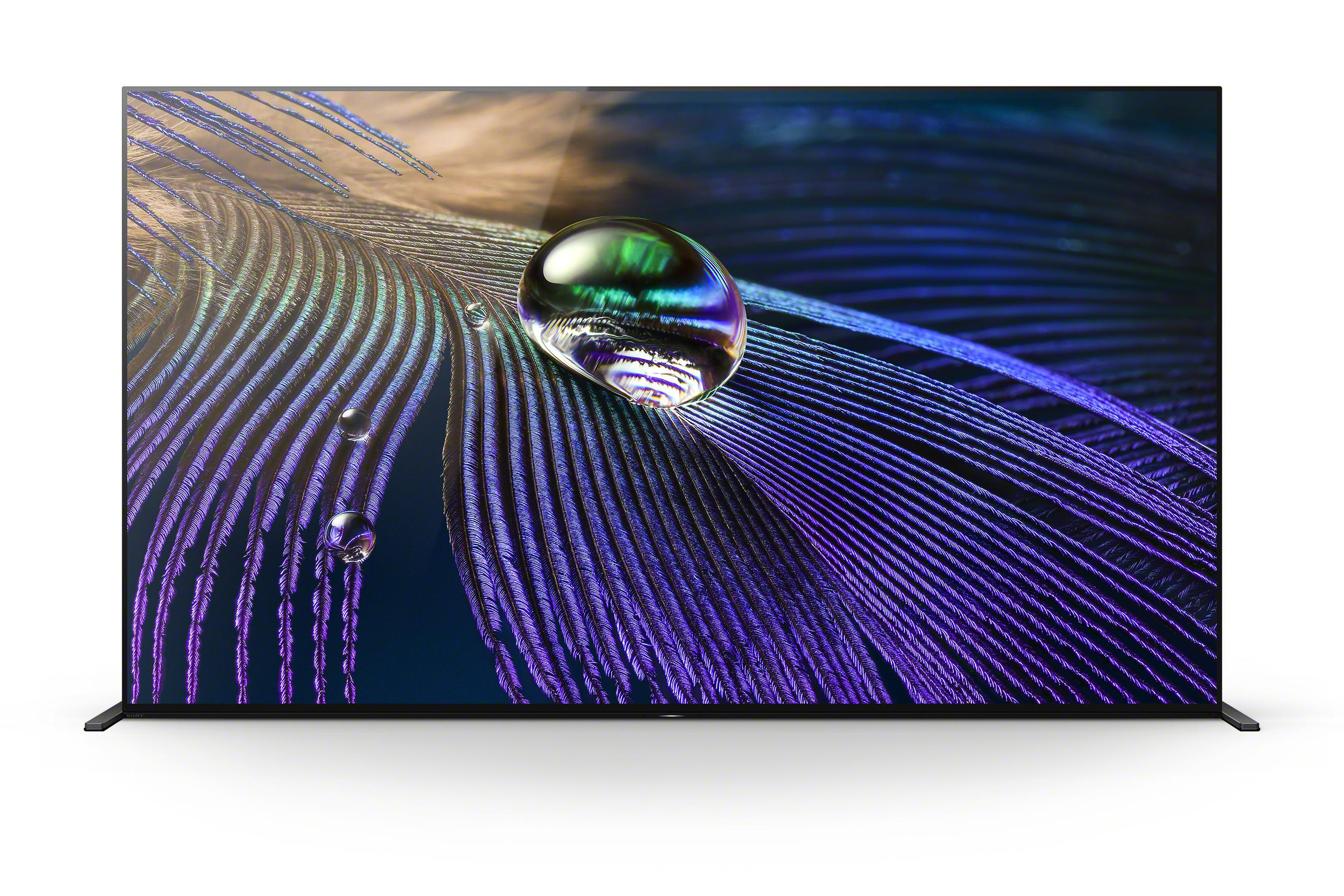 SONY XR-55A90J OLED TV (Flat, 55 Zoll / 139 cm, OLED 4K, SMART TV, Google TV)