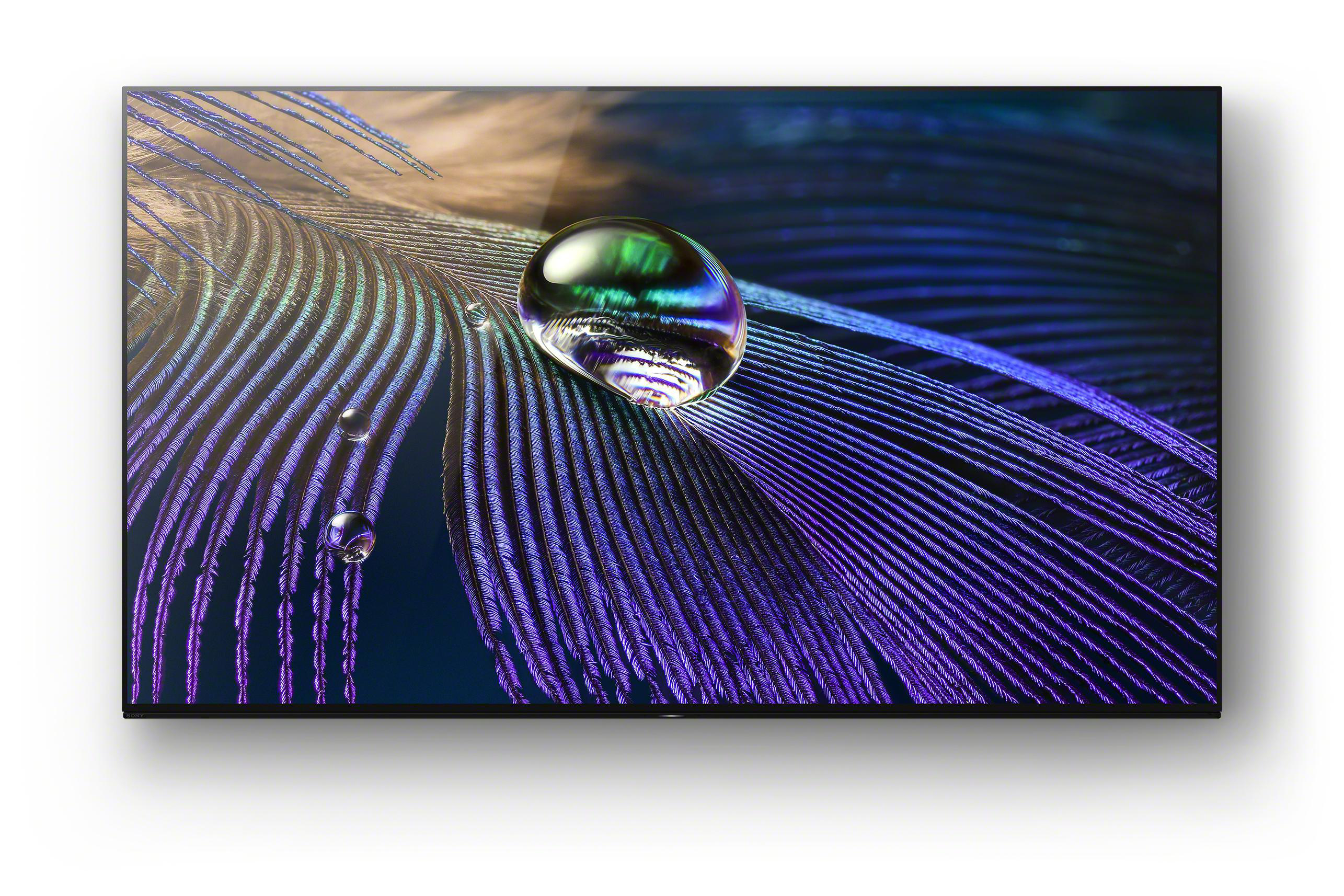 SONY XR-55A90J OLED TV (Flat, 55 Zoll / 139 cm, OLED 4K, SMART TV, Google TV)