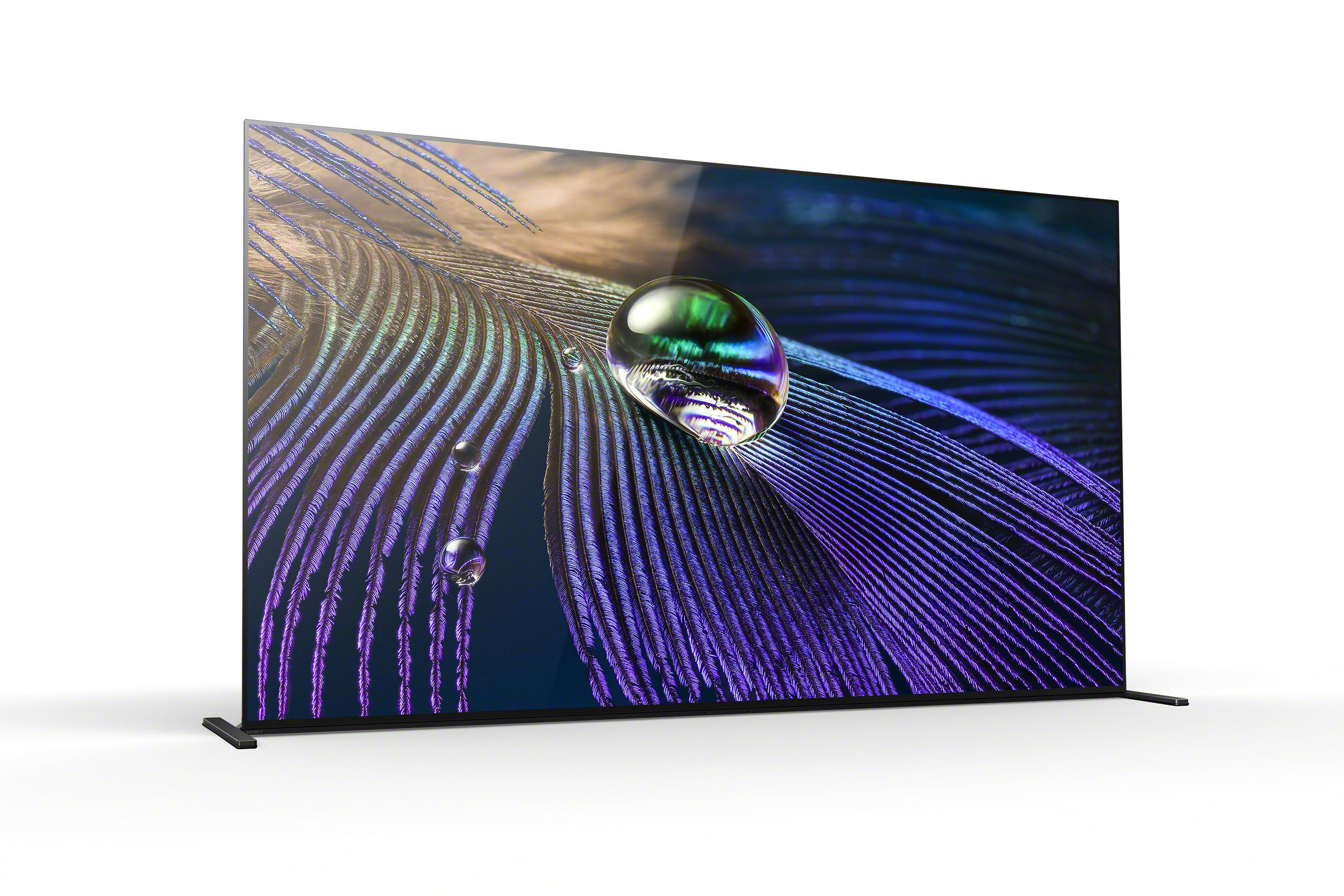 SONY XR-55A90J OLED TV (Flat, 55 Zoll / 139 cm, OLED 4K, SMART TV, Google TV)