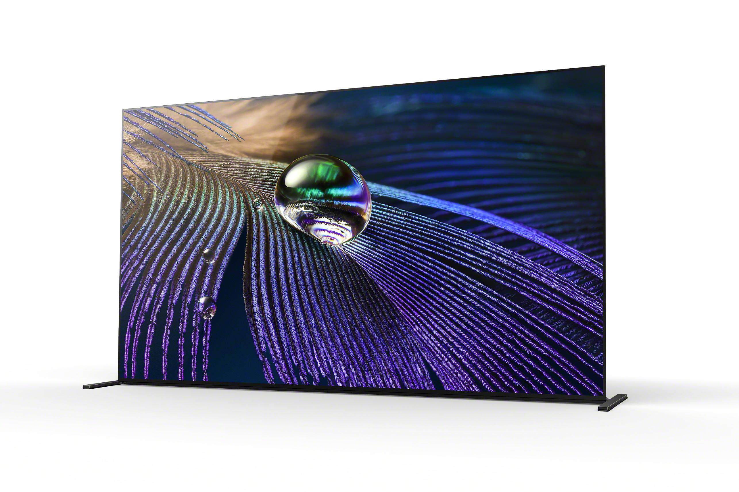 SONY XR-55A90J OLED TV (Flat, 55 Zoll / 139 cm, OLED 4K, SMART TV, Google TV)