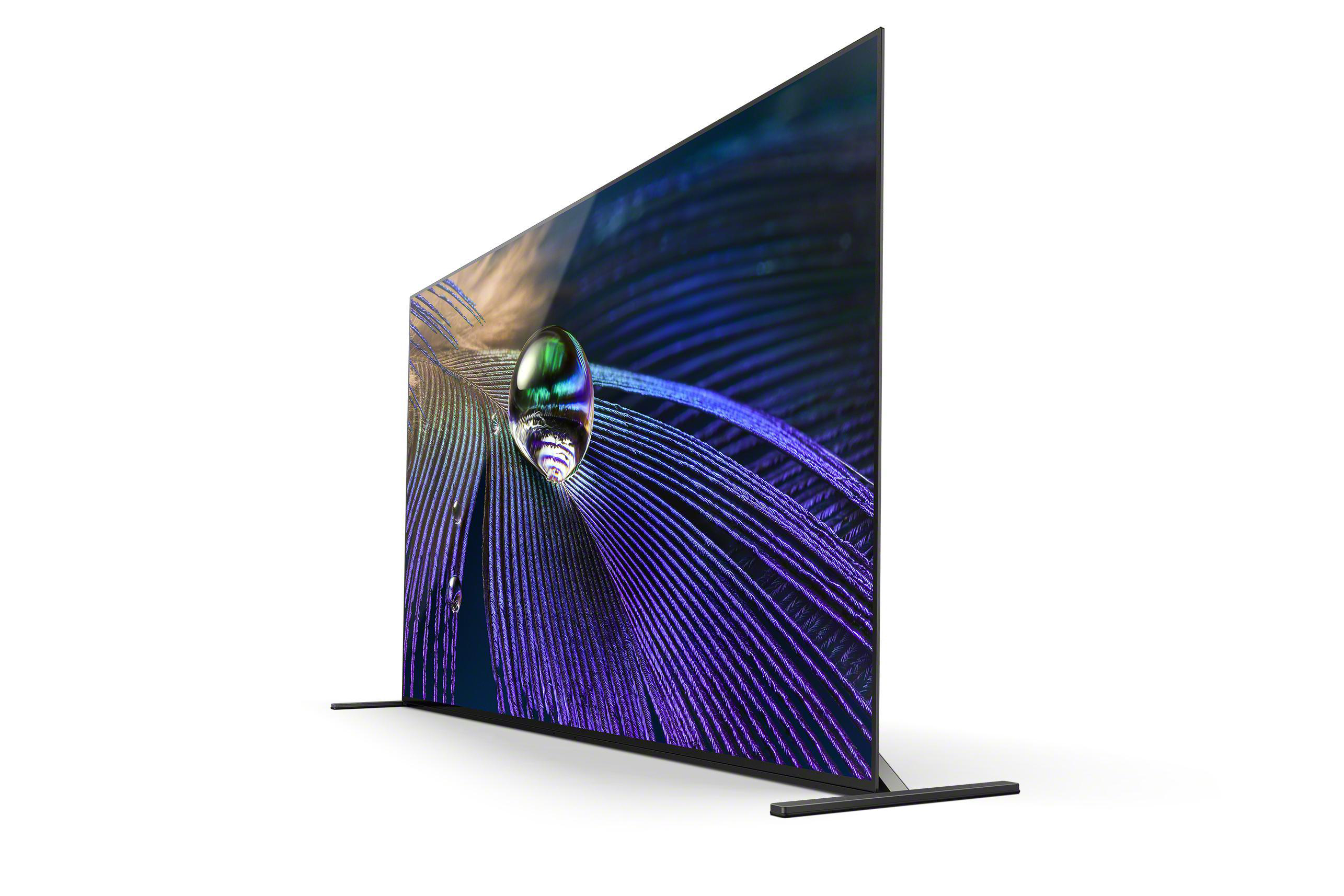 SONY XR-55A90J OLED TV (Flat, 55 Zoll / 139 cm, OLED 4K, SMART TV, Google TV)