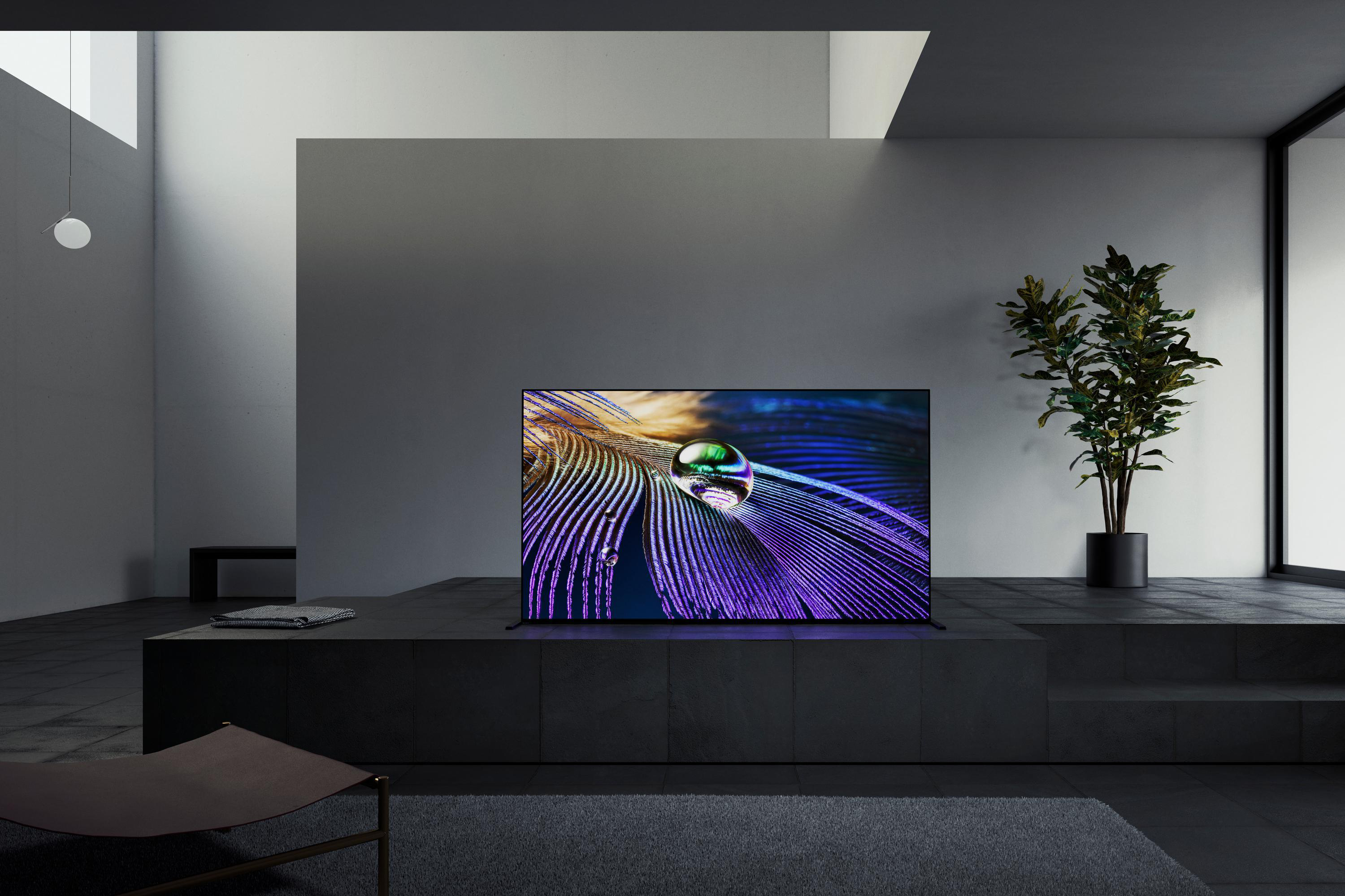 SONY XR-83A90J OLED TV (Flat, 83 Zoll / 210 cm, OLED 4K, SMART TV, Google TV)