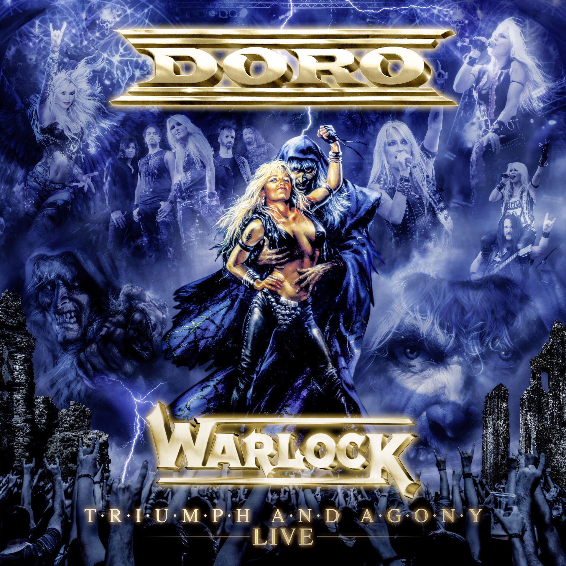 Doro - Warlock - Triumph and Agony Live /MiniboxCD/BRD+MC  - (CD + Blu-ray Disc)