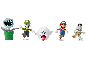 JAKKS PACIFIC Super Mario : Boo - Paquet de 5 - Figure collective (Multicolore)