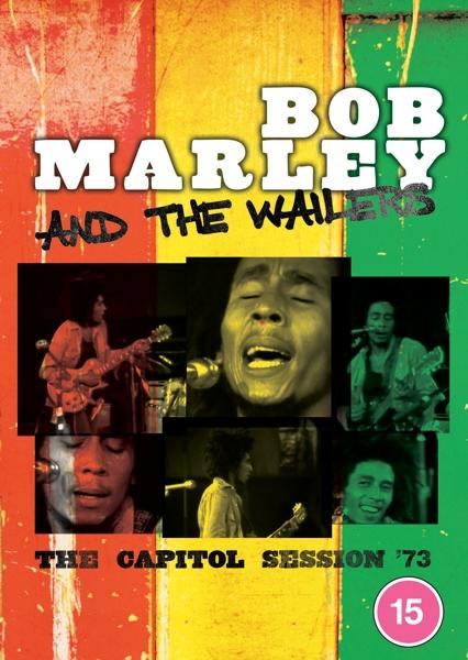 Bob Marley and the Wailers DVD-Cover. Enthält verschiedene Fotos von Bob Marley im Konzert.