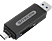 SITECOM MD-067 Dual USB Card Reader