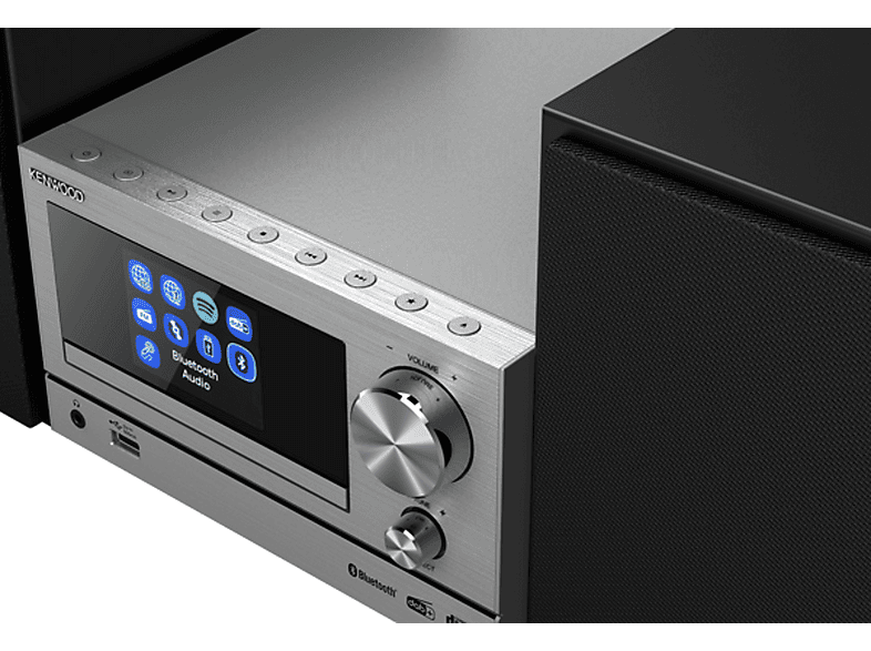 Kenwood Micro HiFi-System M7000S, silber — Foto 3 von 5