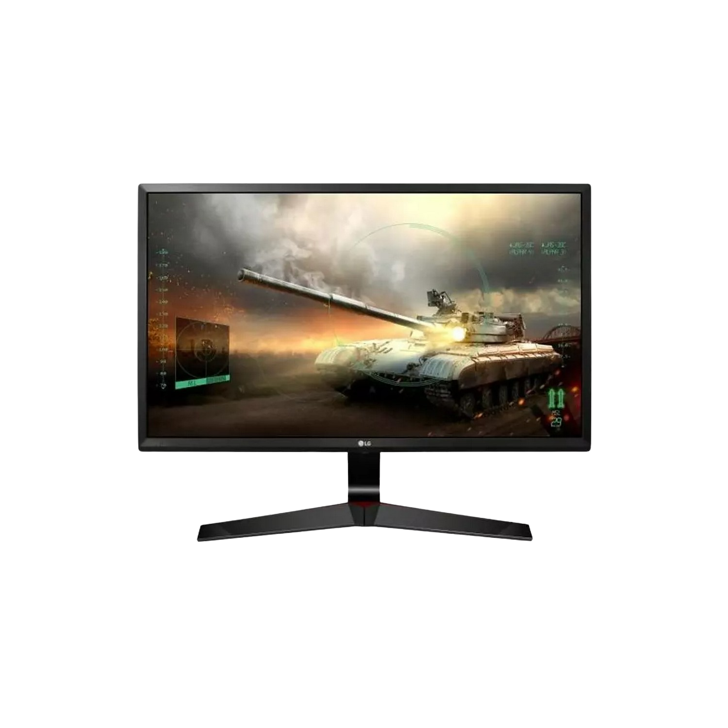 Monitor gaming - LG 24MP59G, 24", Full HD, IPS, AMD FreeSync, Negro