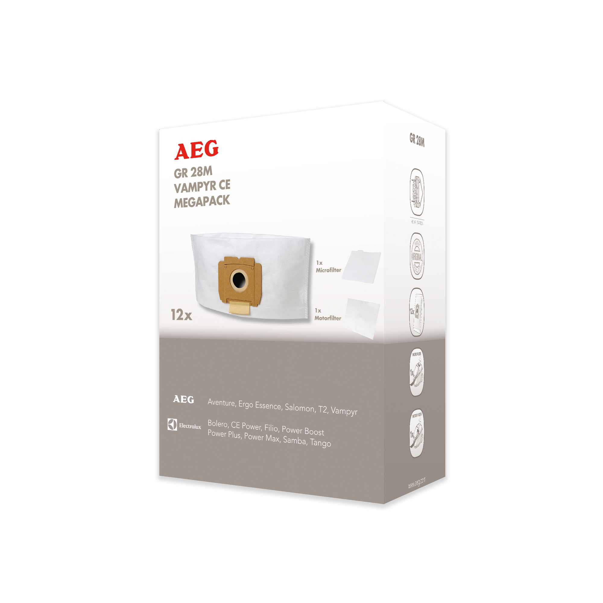 AEG GR 28M Megapack Staubsaugerbeutel