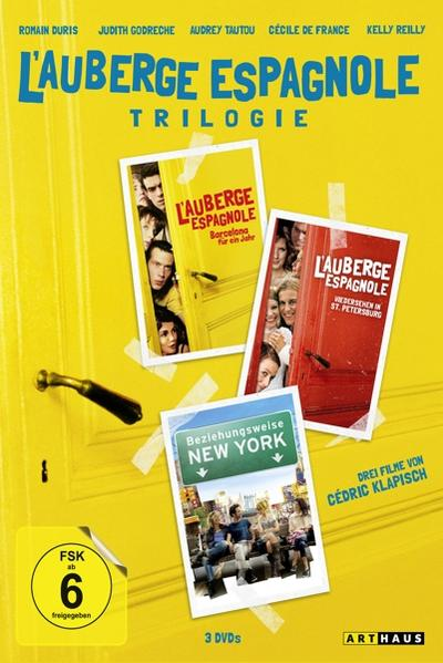 Die - Trilogie L\'Auberge espagnole DVD