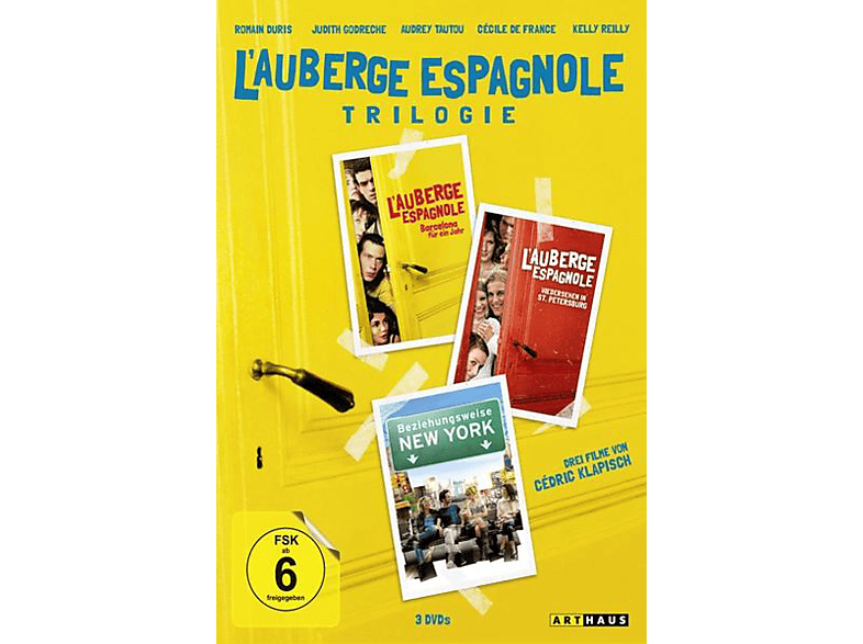 Die - Trilogie L\'Auberge espagnole DVD