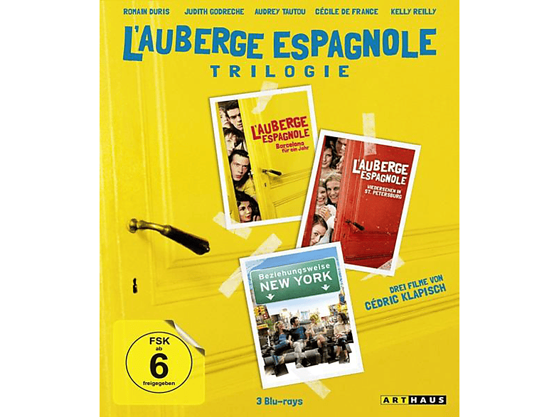 Blu-ray Die L\'Auberge espagnole - Trilogie