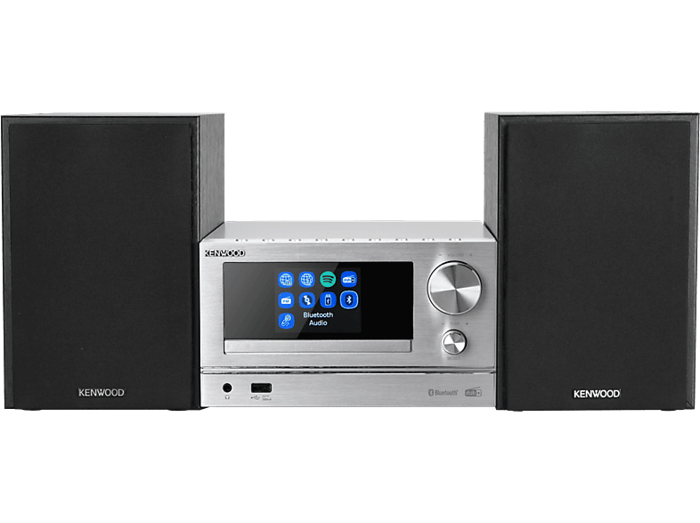 Kenwood Smart Micro Hi-fi Systeem Zilver (m-7000s-s)