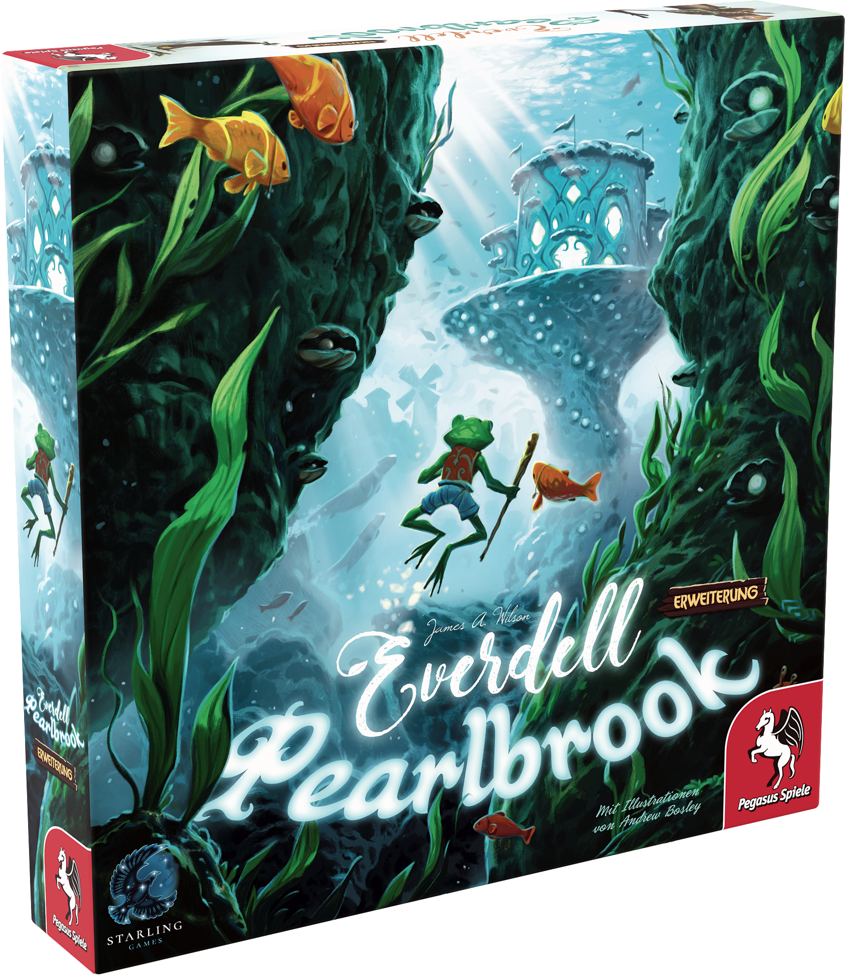PEGASUS SPIELE Everdell: Pearlbrook (deutsche Ausgabe) Brettspiel Mehrfarbig