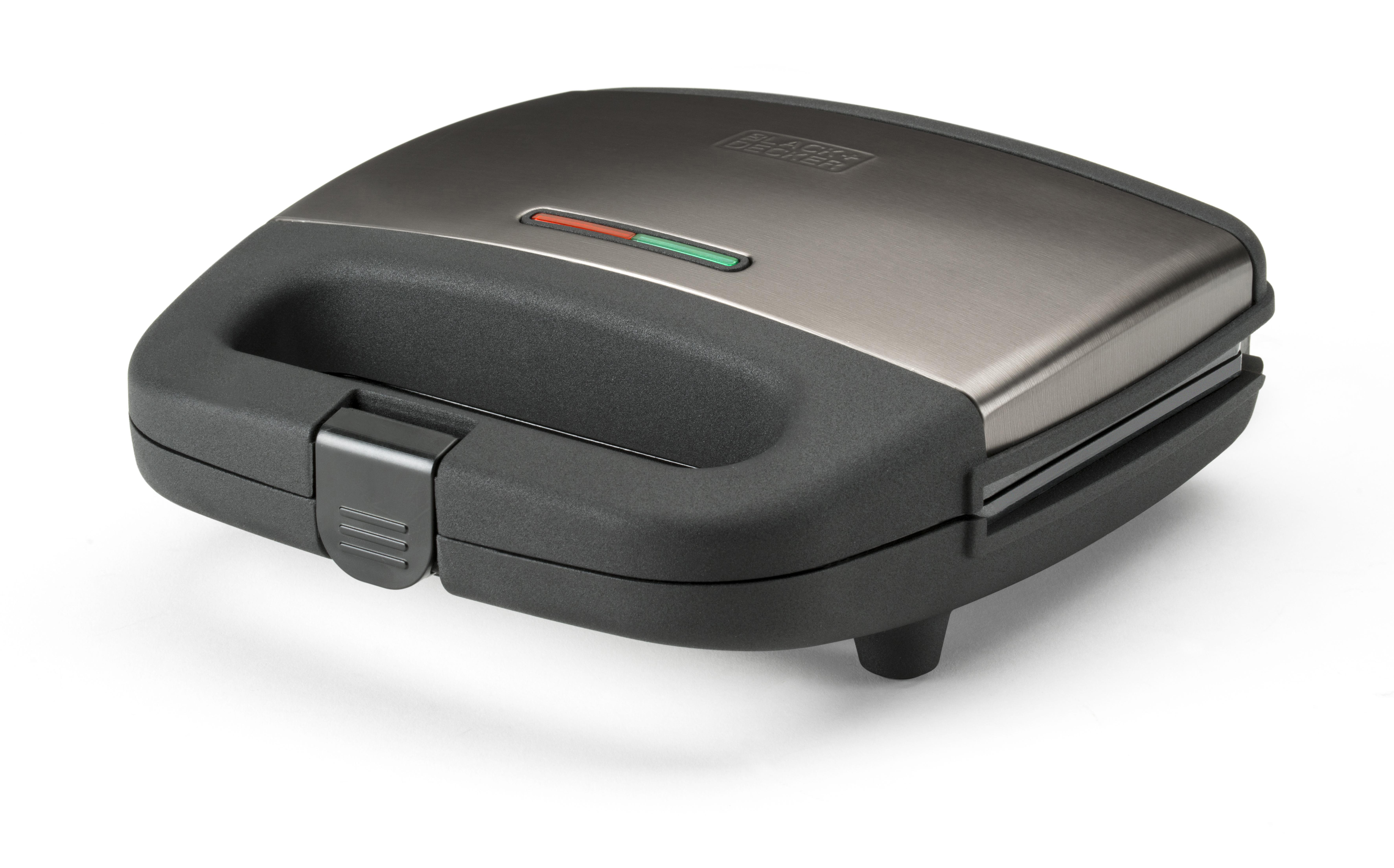 BLACK+DECKER BXSA751E Sandwichmaker Edelstahl