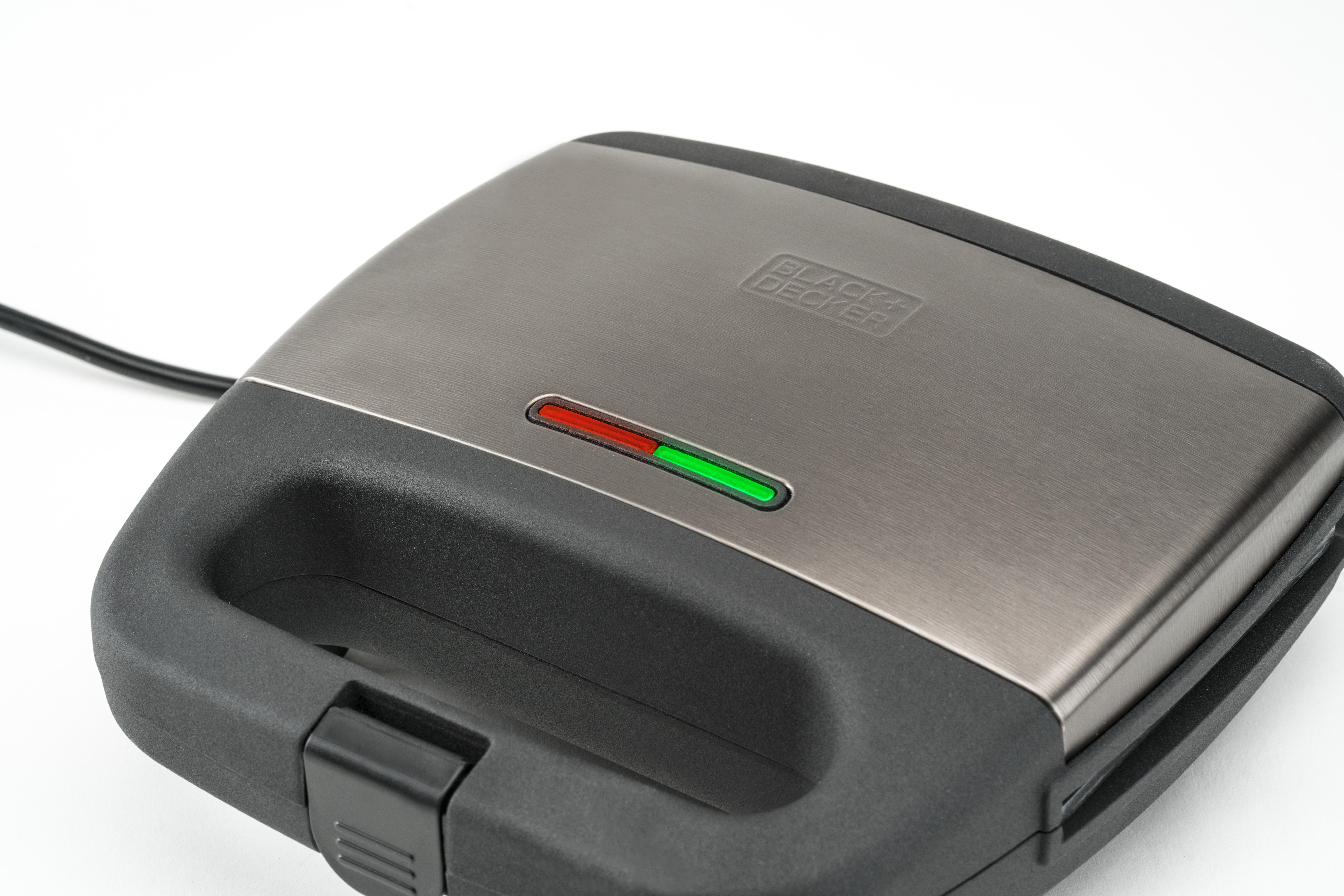 BLACK+DECKER BXSA751E Sandwichmaker Edelstahl