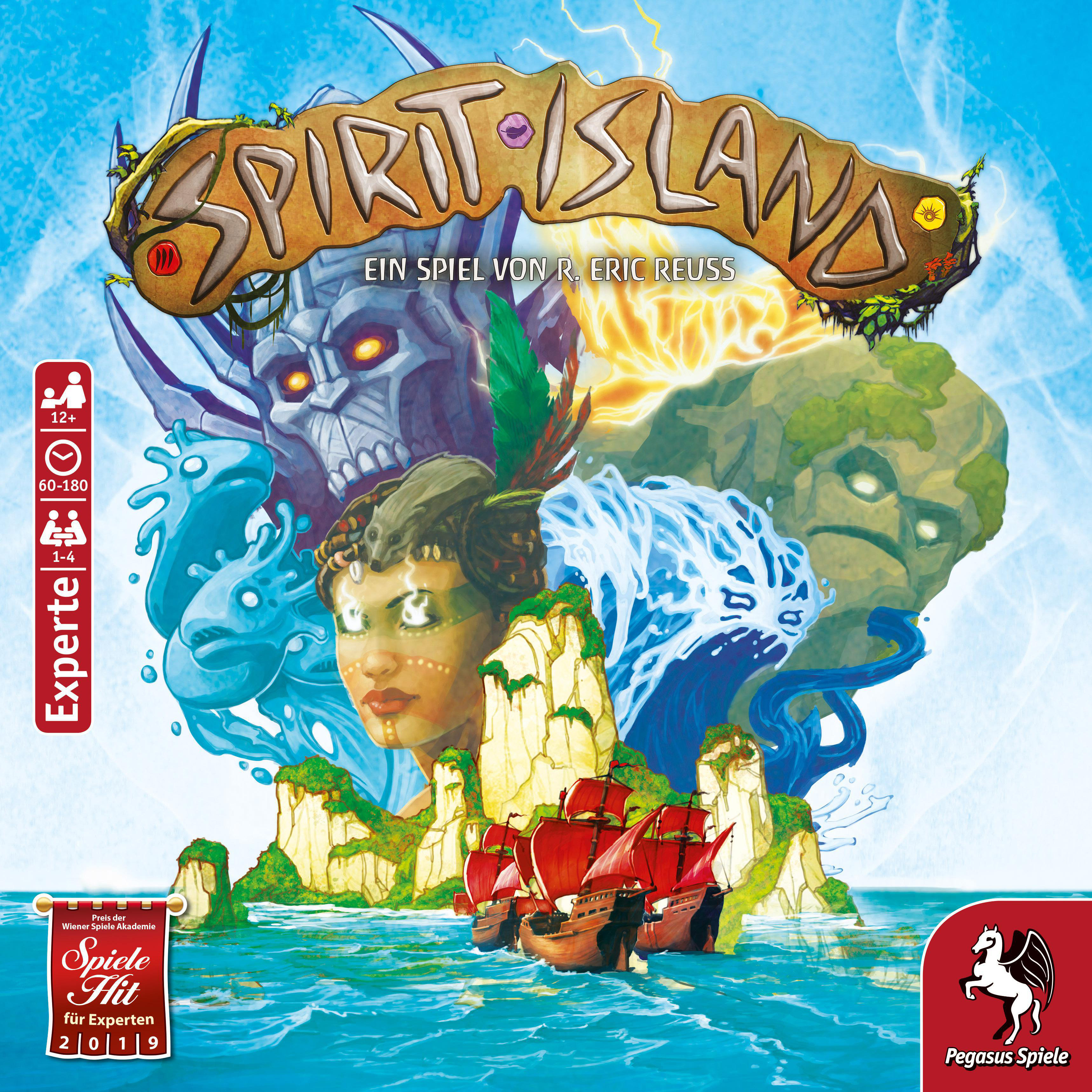Spirit (deutsche Ausgabe) PEGASUS Mehrfarbig Island Brettspiel SPIELE